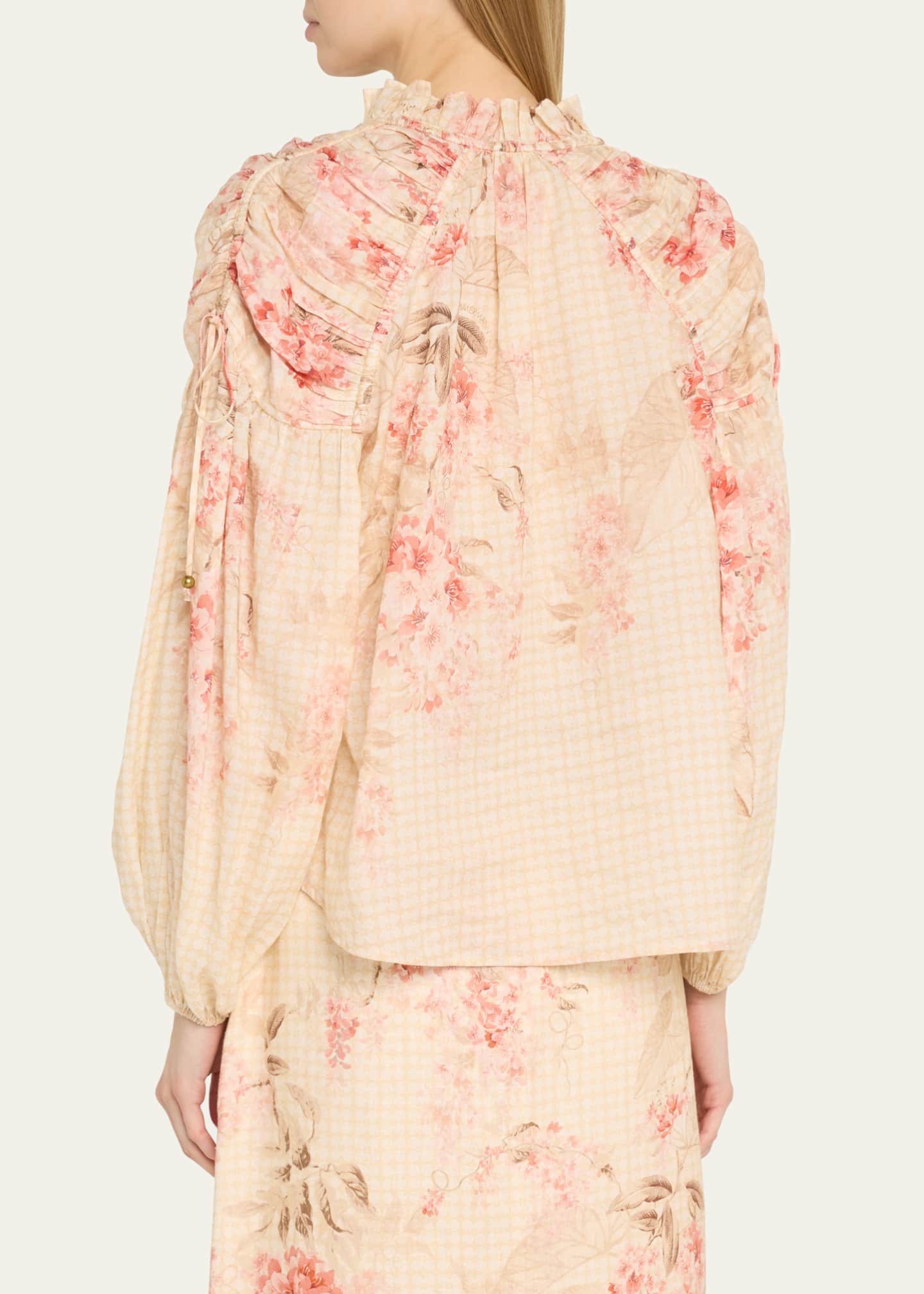Zimmermann Illuminate Billow Blouse Image 3 of 5