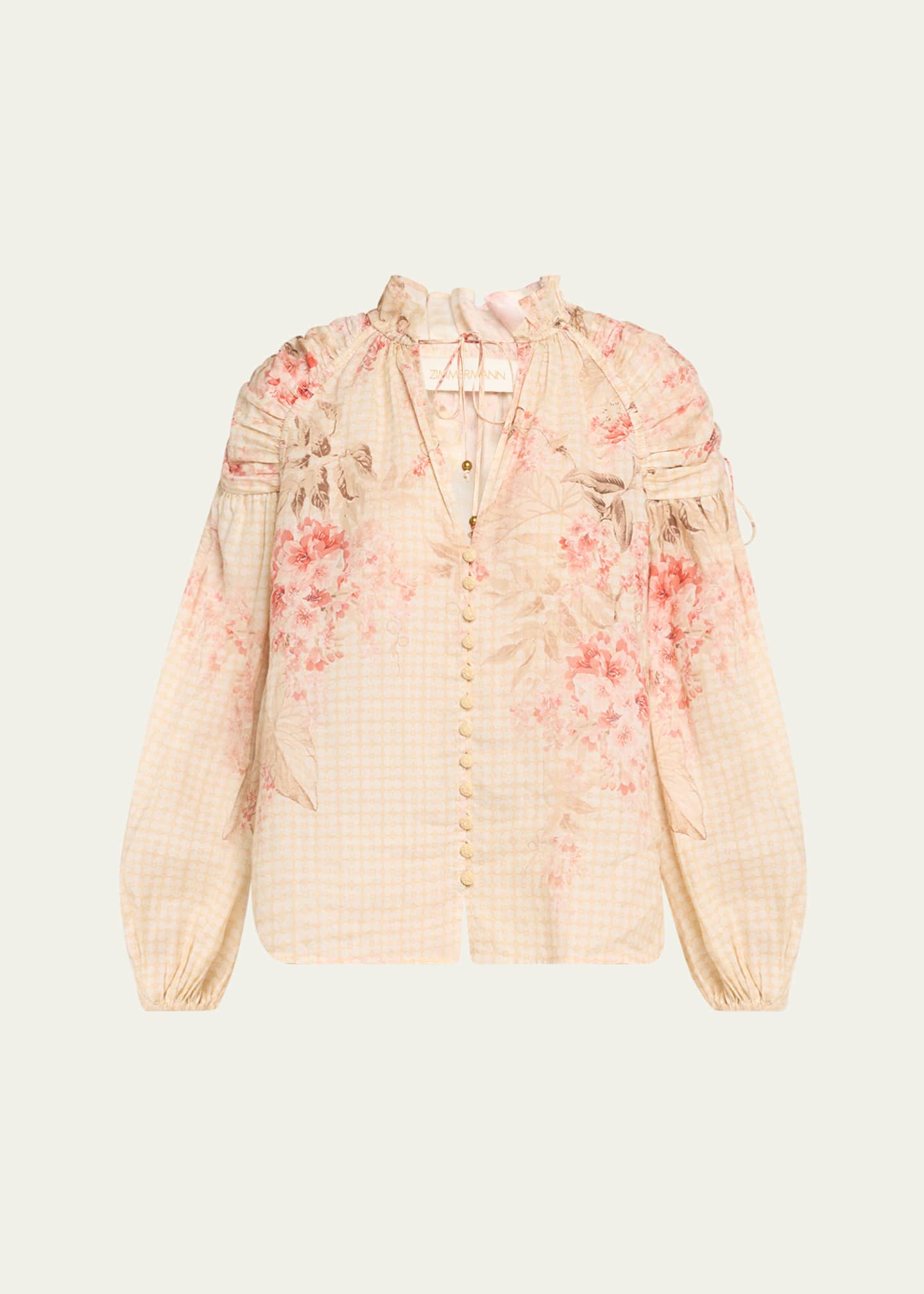 Zimmermann Illuminate Billow Blouse Image 1 of 5