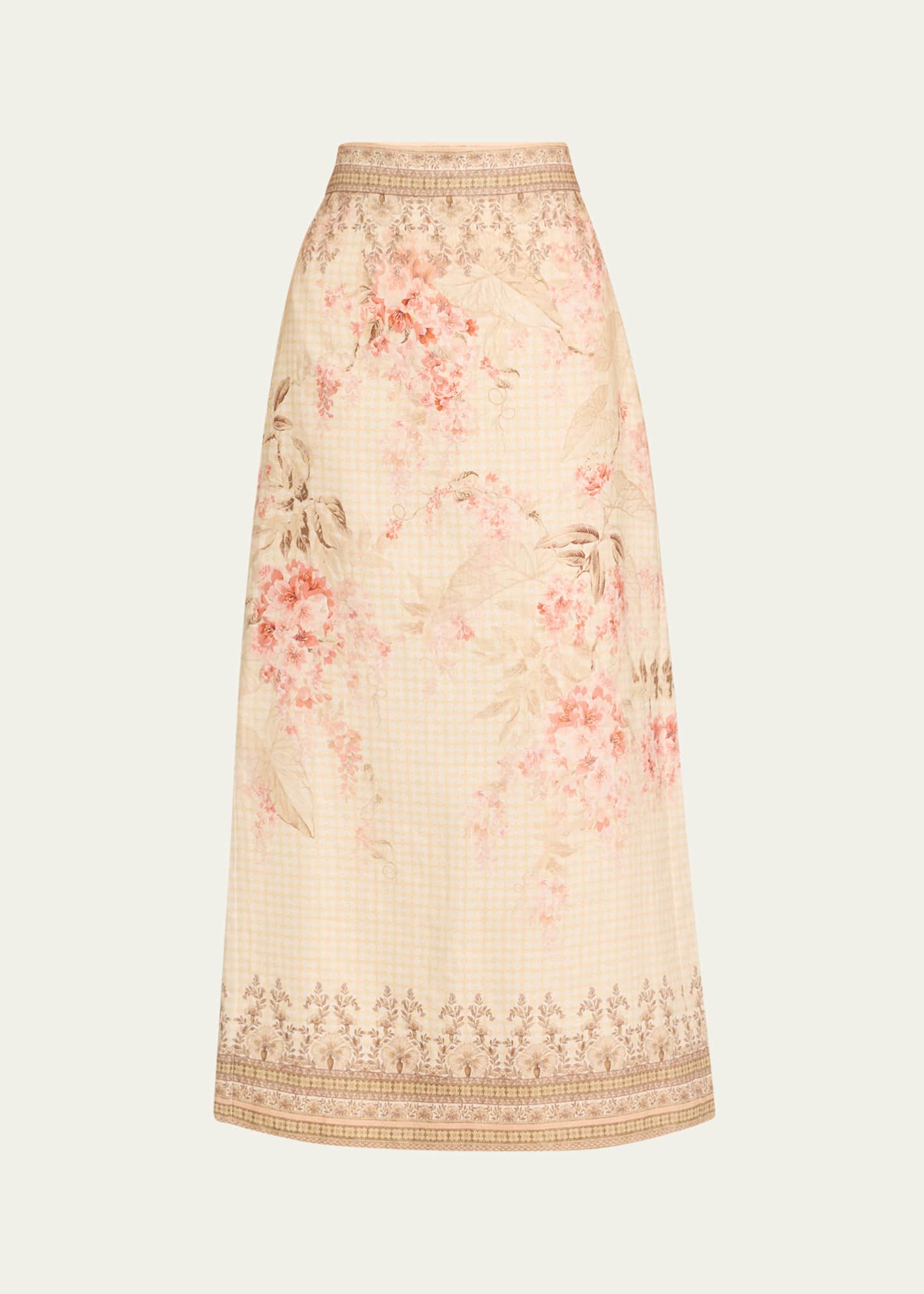 Zimmermann Illuminate Pencil Midi Skirt Image 1 of 5