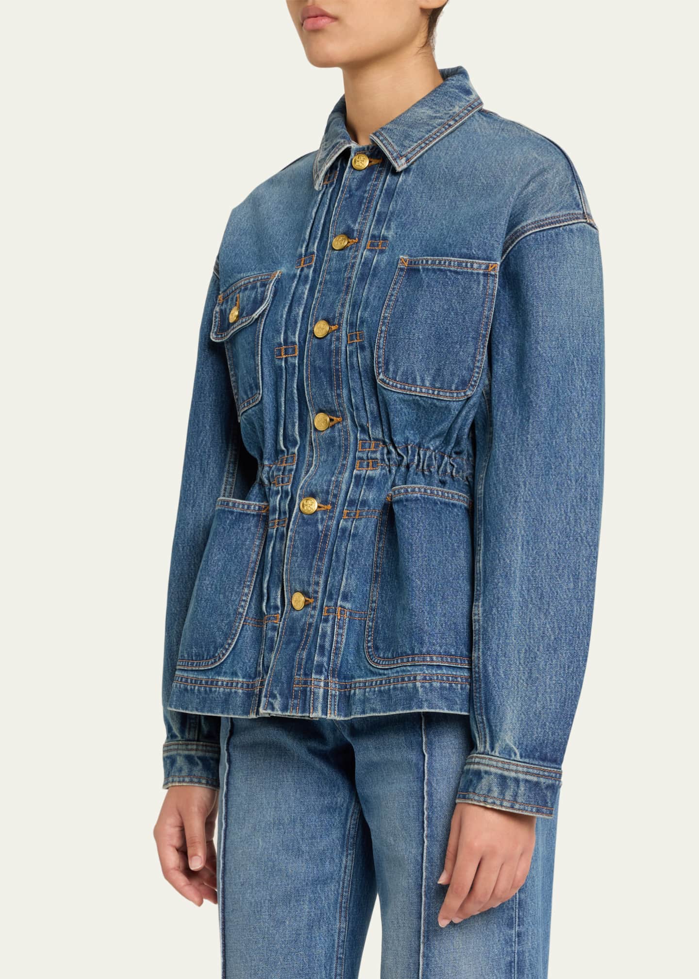 Ulla Johnson The Dylan Denim Jacket Image 4 of 5