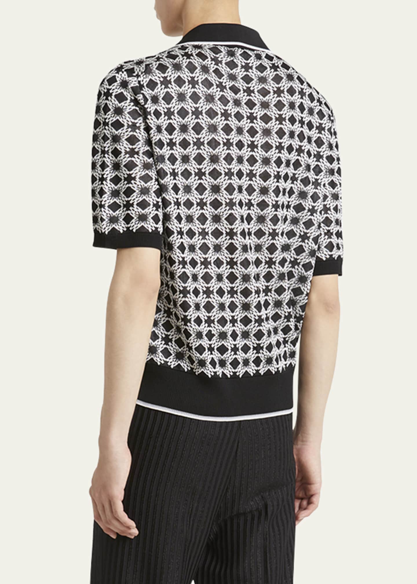 Amiri Men's MA Quad Polo Shirt - Bergdorf Goodman