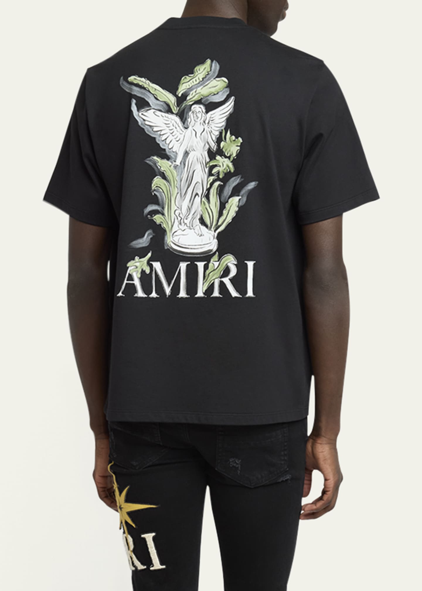 AMIRI☆ロゴ GARGEN PRINT Tシャツ Amiri Men's Garden Logo T-Shirt - Bergdorf Goodman