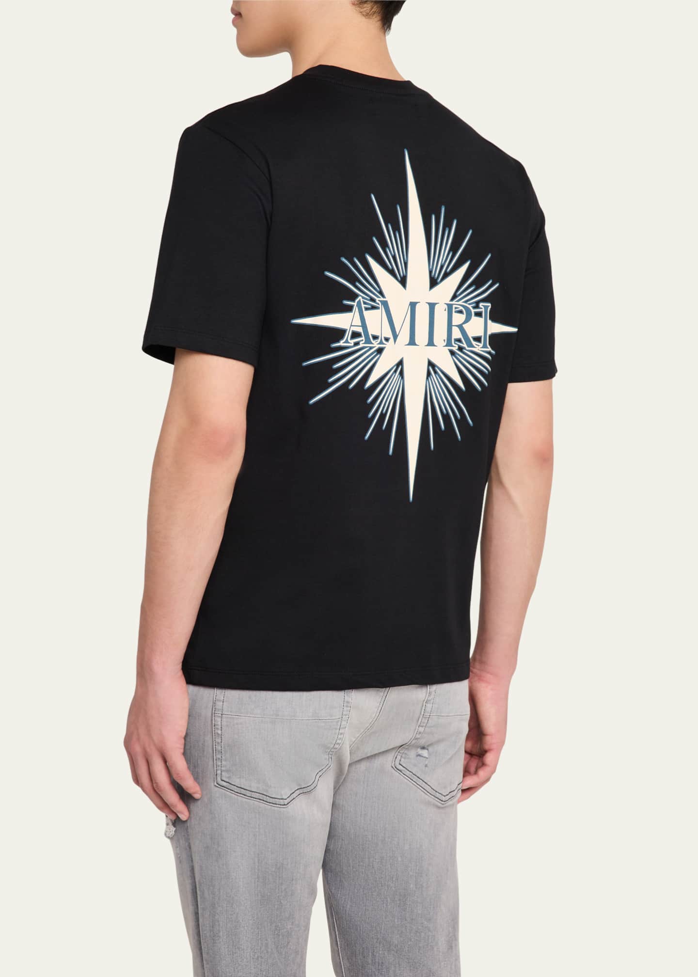 Amiri Men's Starburst Logo T-Shirt Image 3 of 5