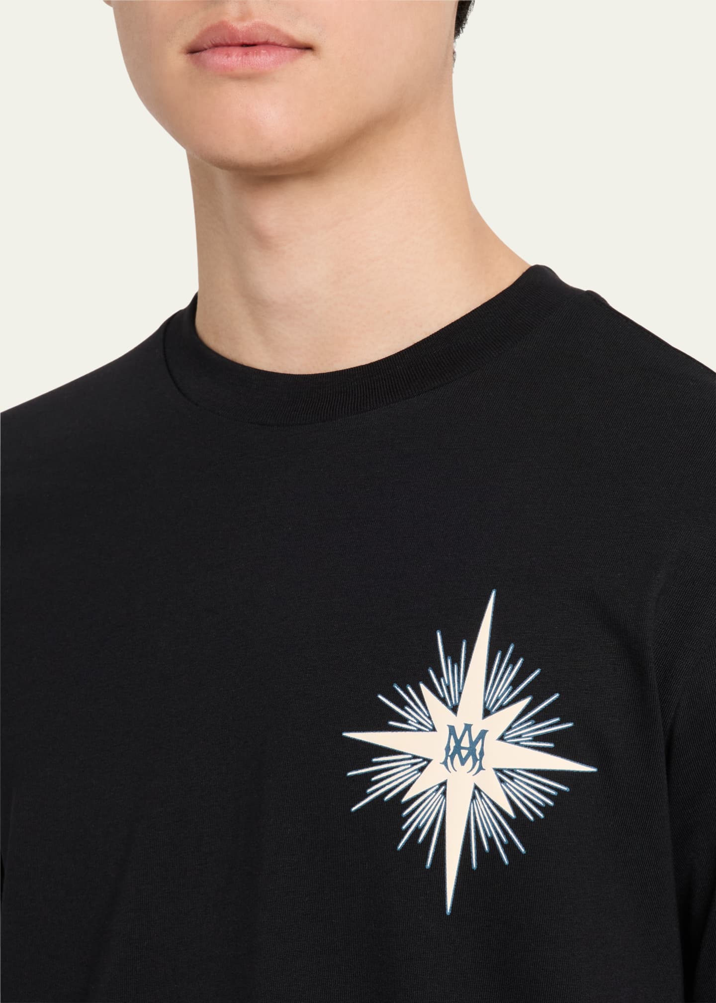 Amiri Men's Starburst Logo T-Shirt Image 5 of 5