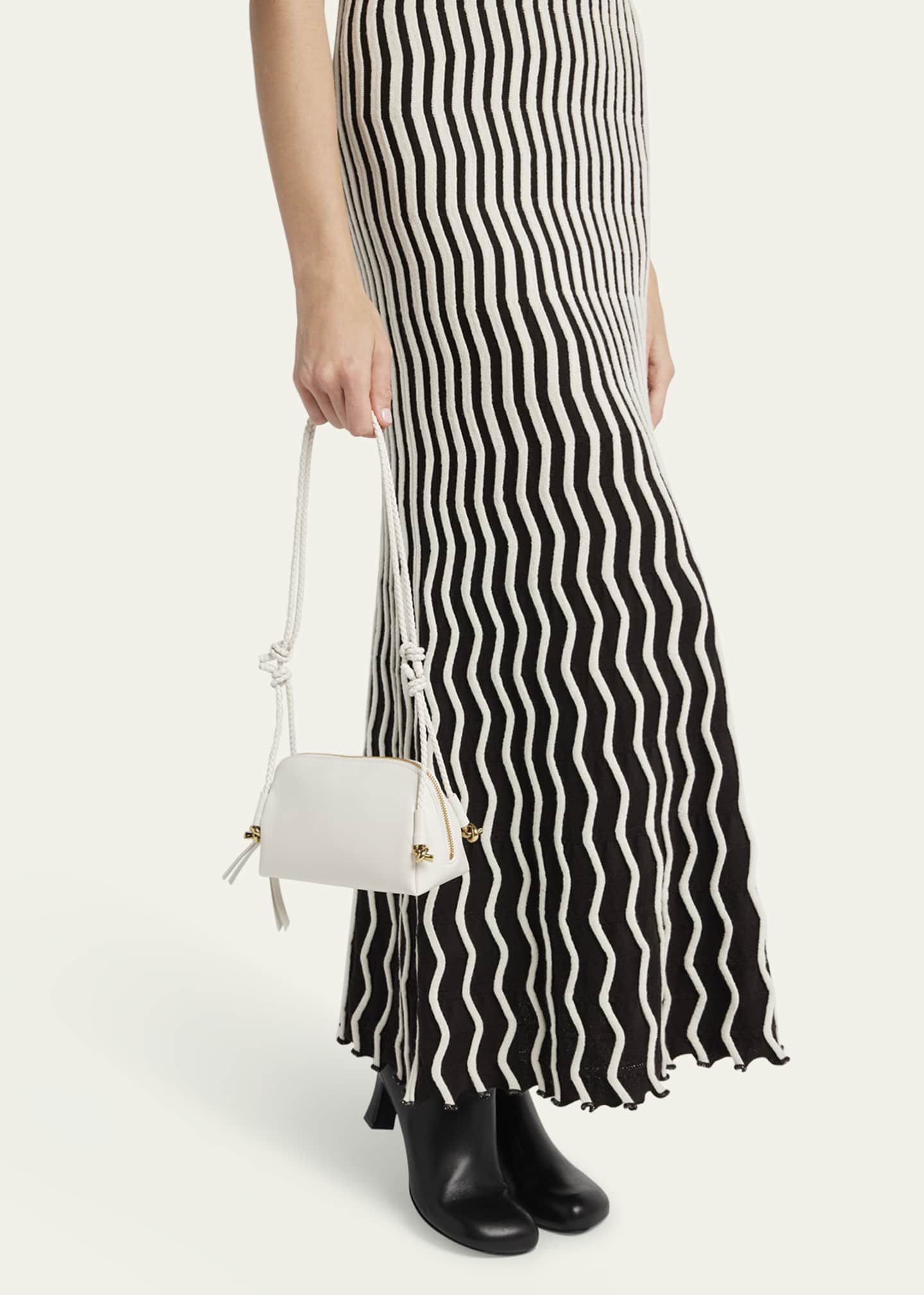 Bottega Veneta Knot Concert Pouch Shoulder Bag Image 2 of 5