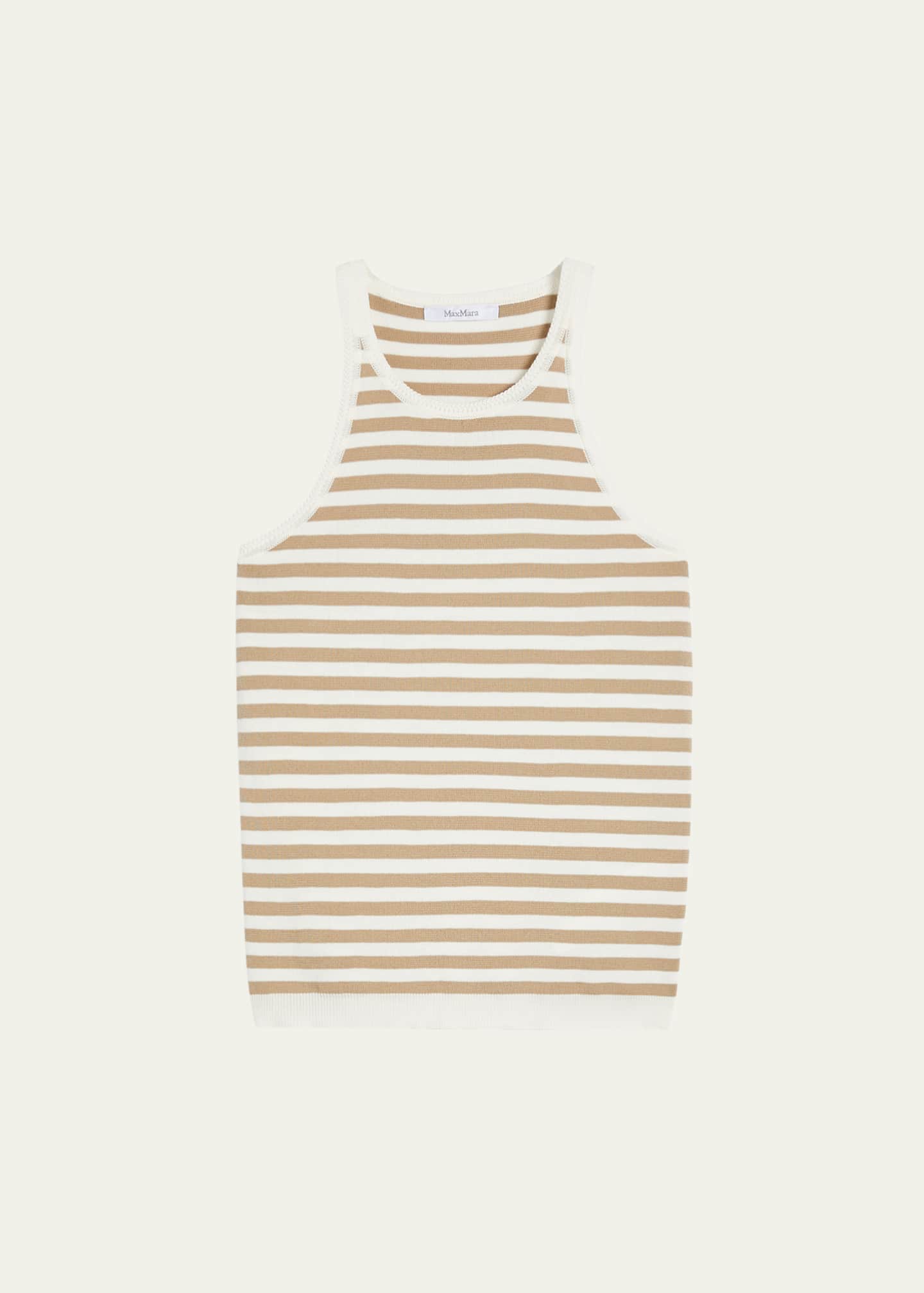 Max Mara Arnes Stripe Tank Top Image 1 of 5