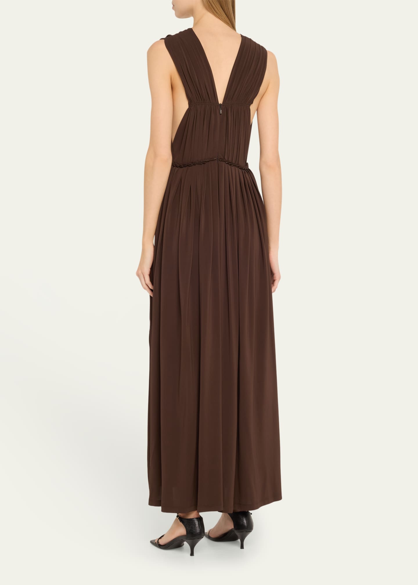 Max Mara Walter Maxi Jersey Dress Image 3 of 5