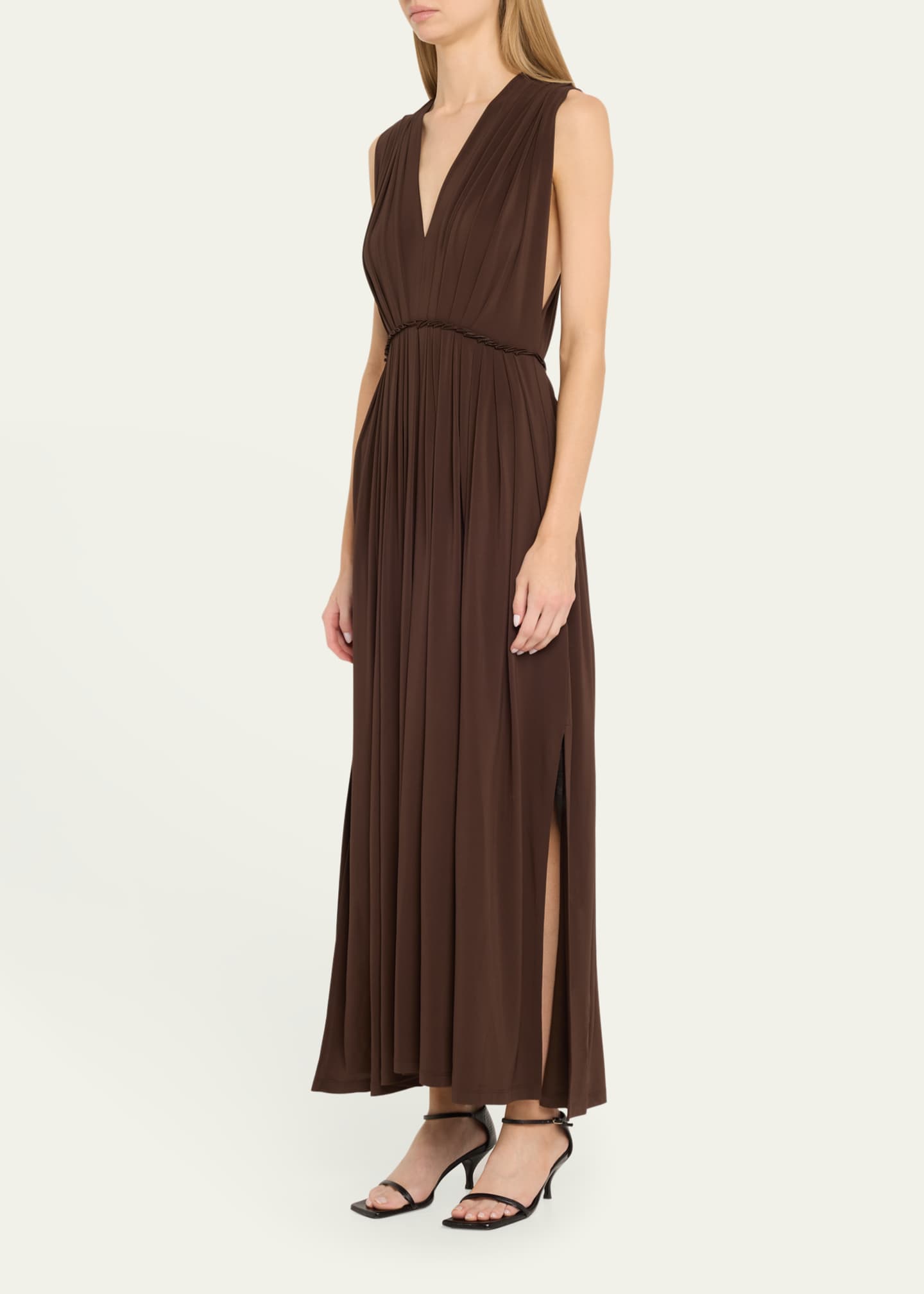 Max Mara Walter Maxi Jersey Dress Image 4 of 5