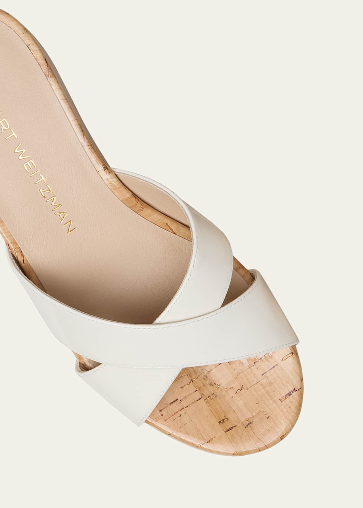 Stuart Weitzman Dayna Crisscross Wedge Platform Sandals Image 5 of 6