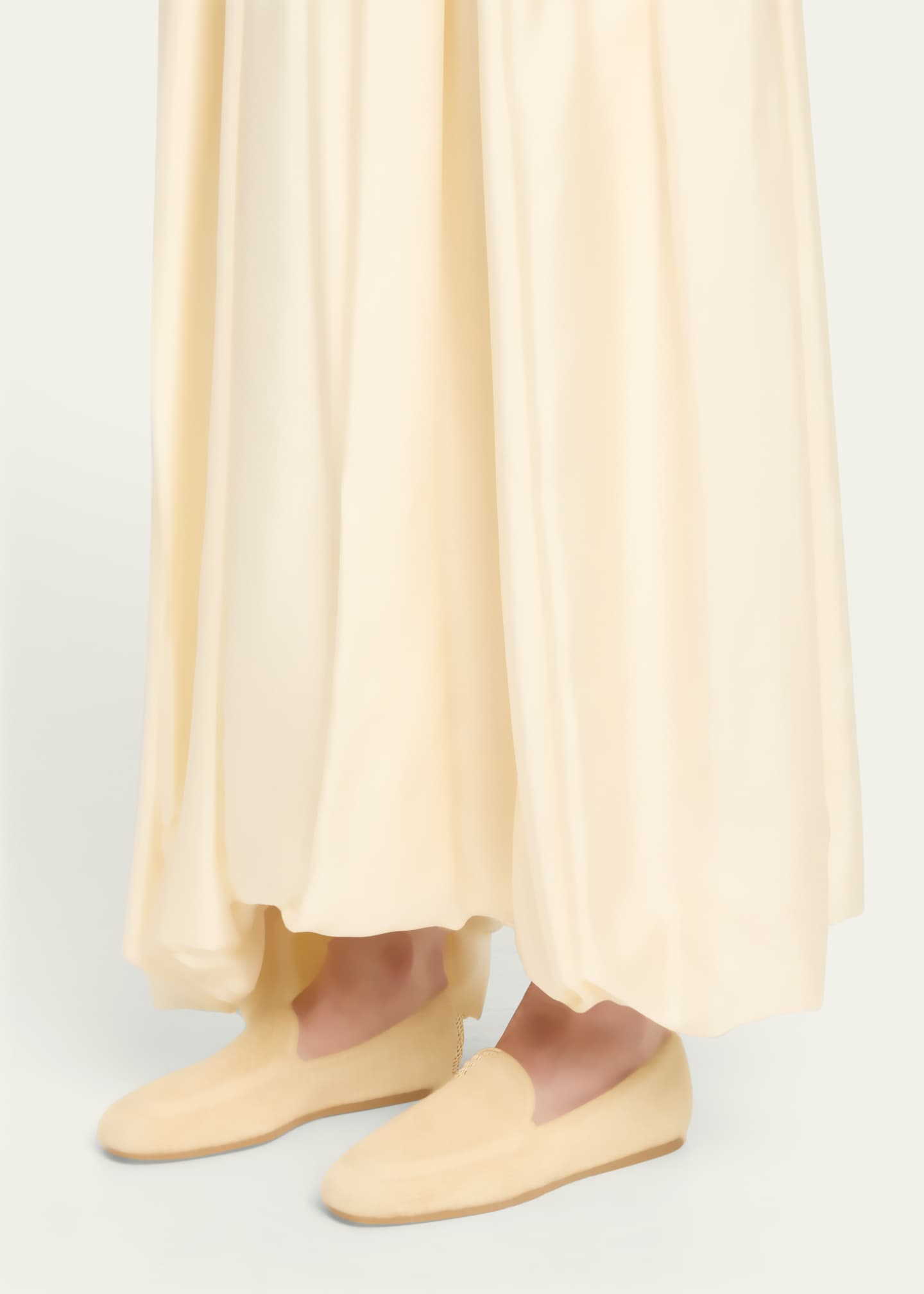 Stuart Weitzman Lee Woven Raffia Slip-On Loafers Image 2 of 6