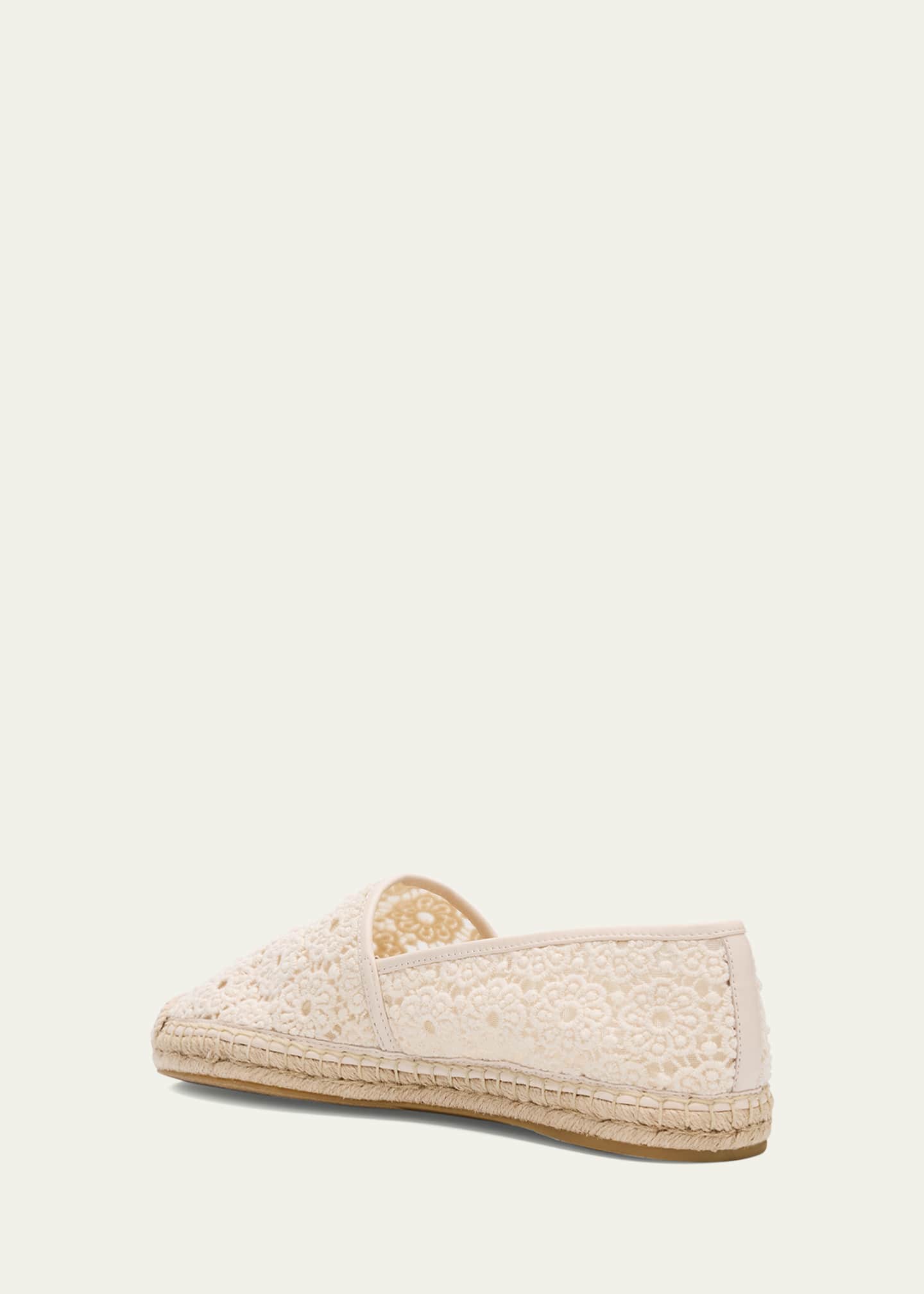 Stuart Weitzman Bareitall Cotton Espadrille Loafers Image 4 of 6