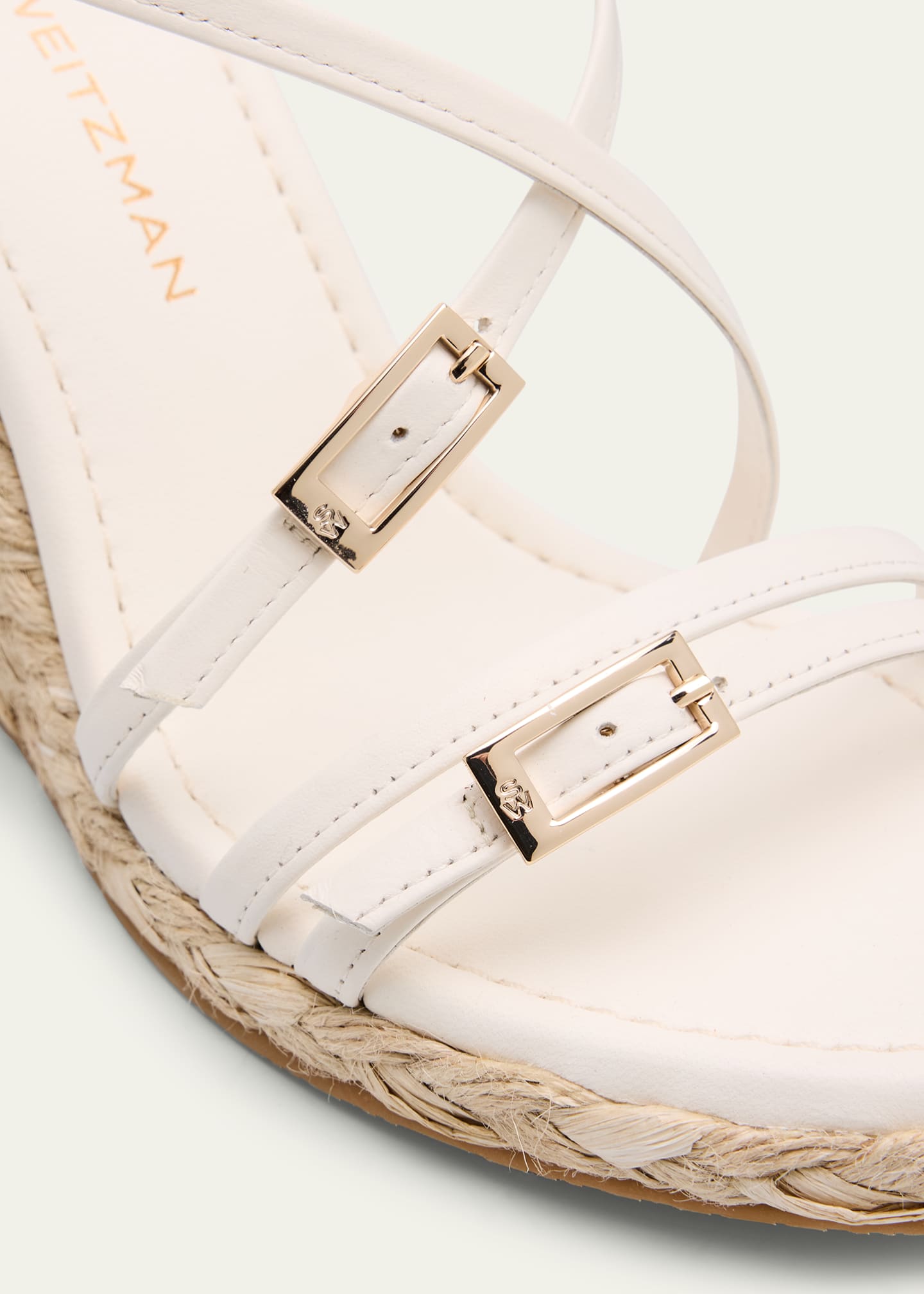 Stuart Weitzman Georgie Strappy Wedge Espadrille Sandals Image 5 of 6