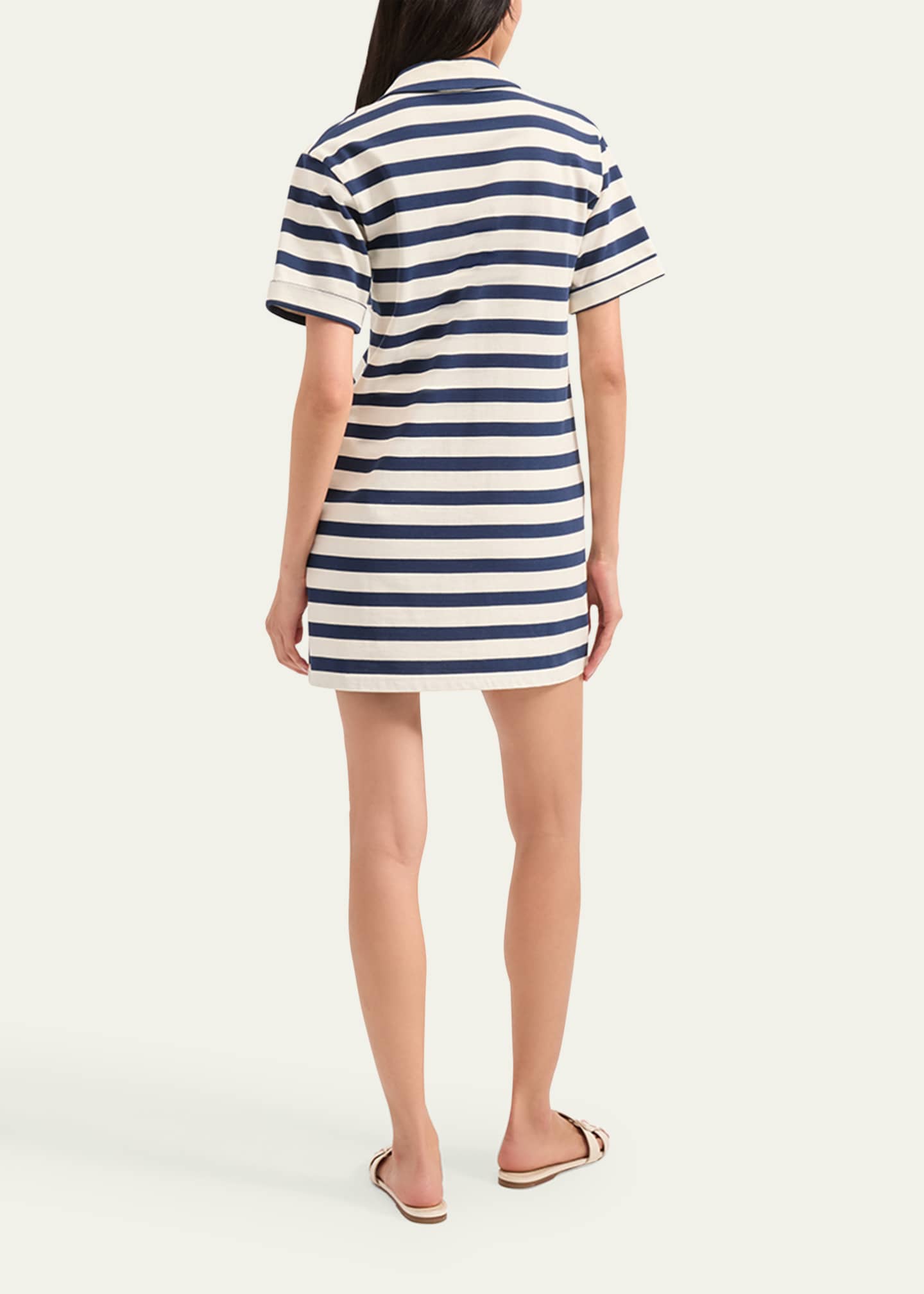 Veronica Beard Cayden Stripe Mini Dress Image 3 of 5