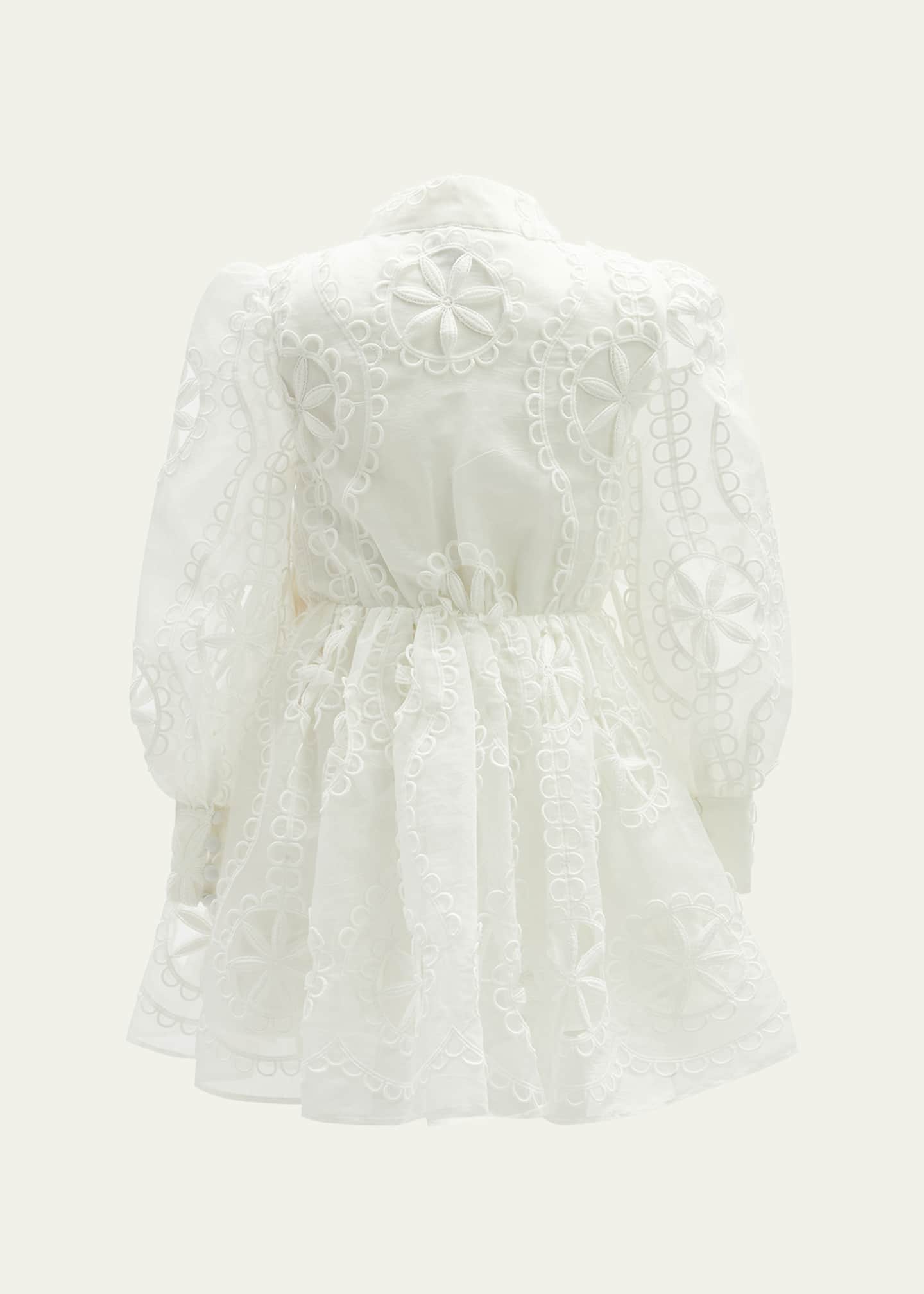 Bardot Junior Girl's Fira Floral Broderie Dress, Size 4-16 Image 2 of 2