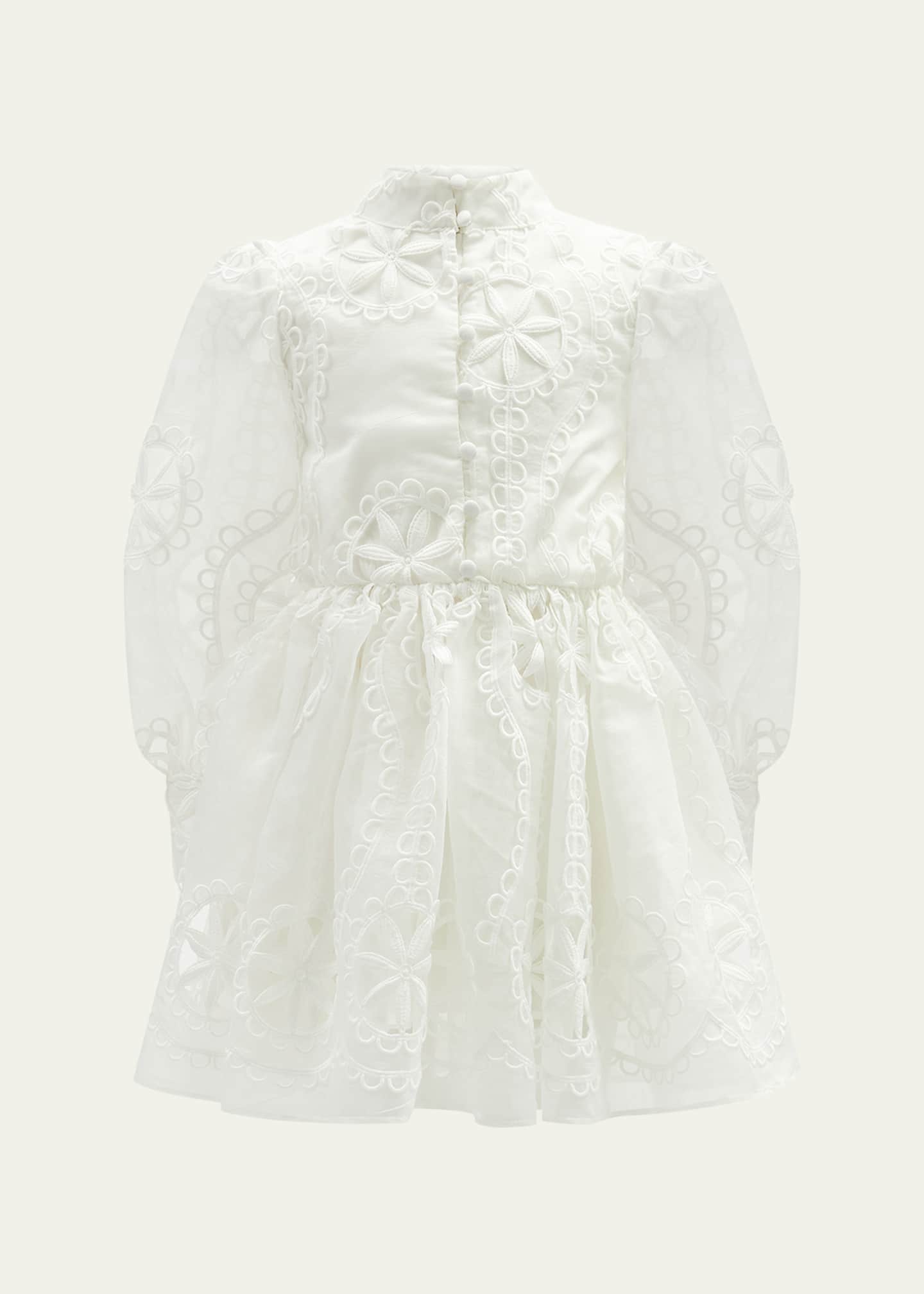 Bardot Junior Girl's Fira Floral Broderie Dress, Size 4-16 Image 1 of 2