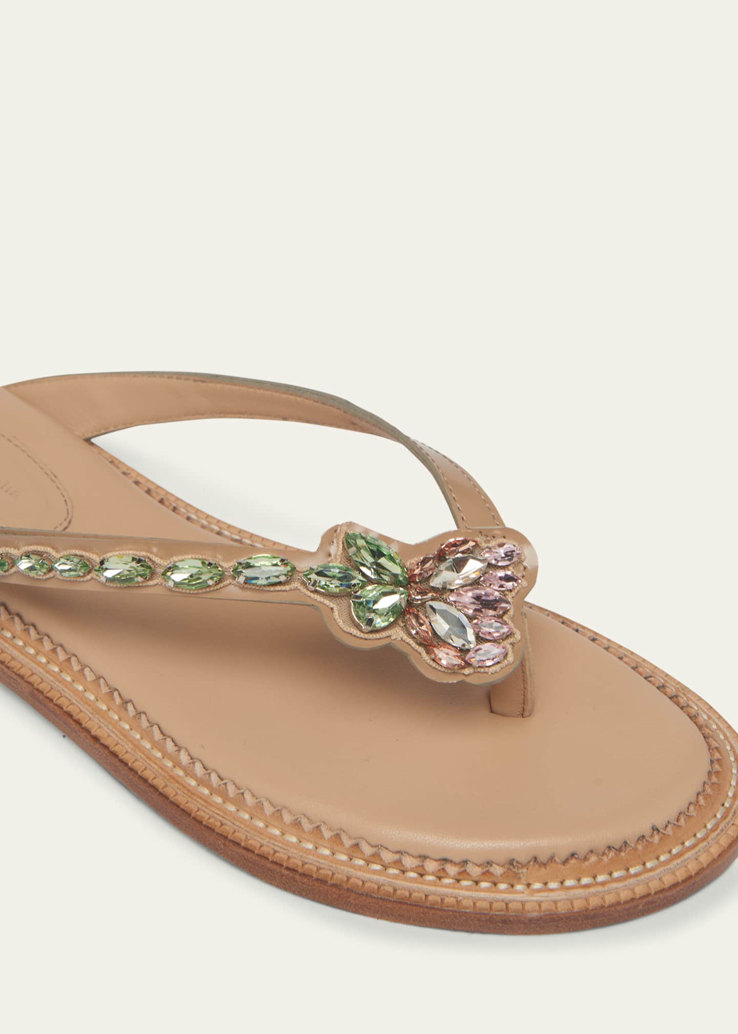 完売間近！【Simone Rocha】Buckle sandals Simone Rocha Flower Embellished Thong Flat Sandals