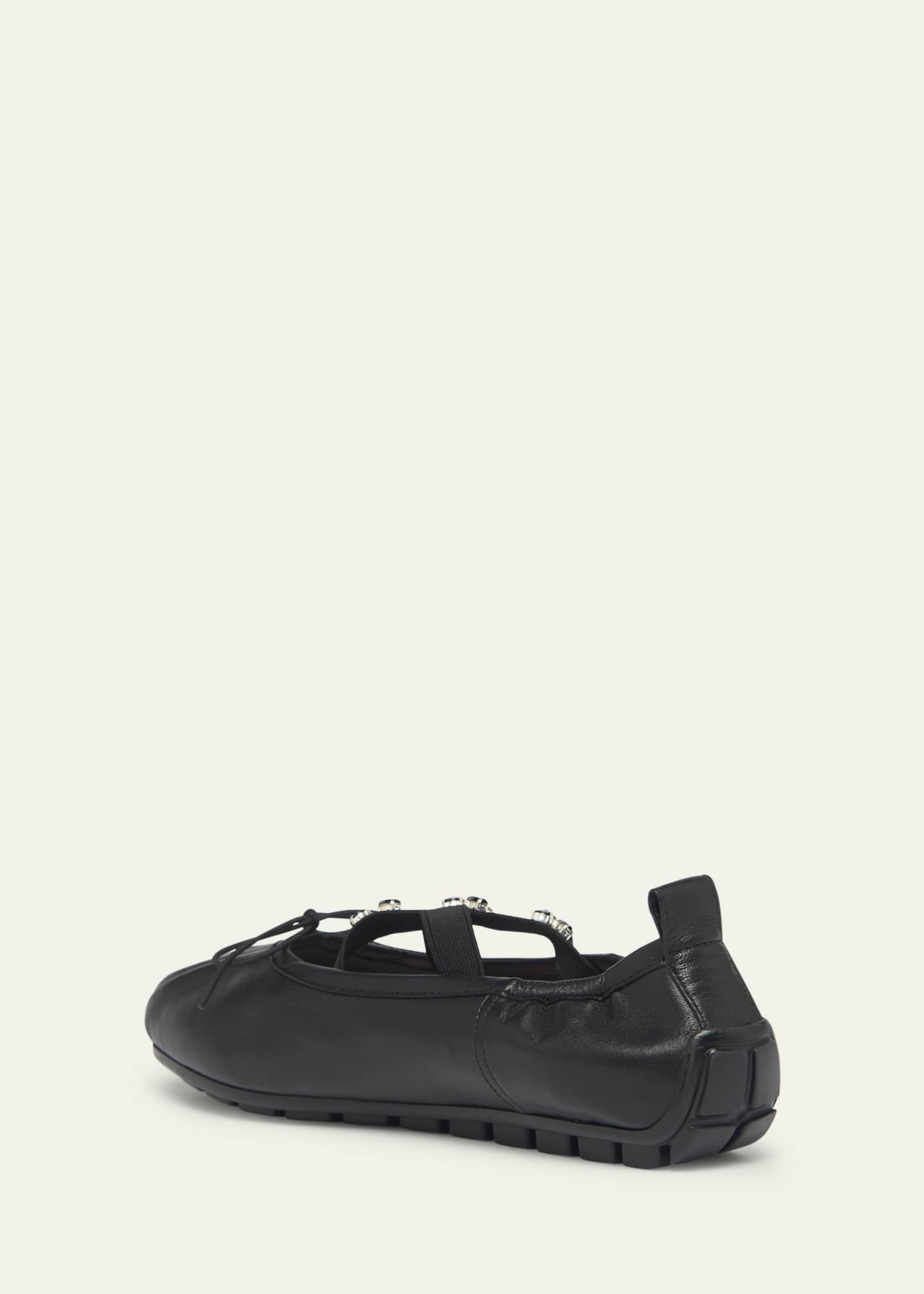 Simone Rocha Embellished Grip Ballerina Flats Image 4 of 6