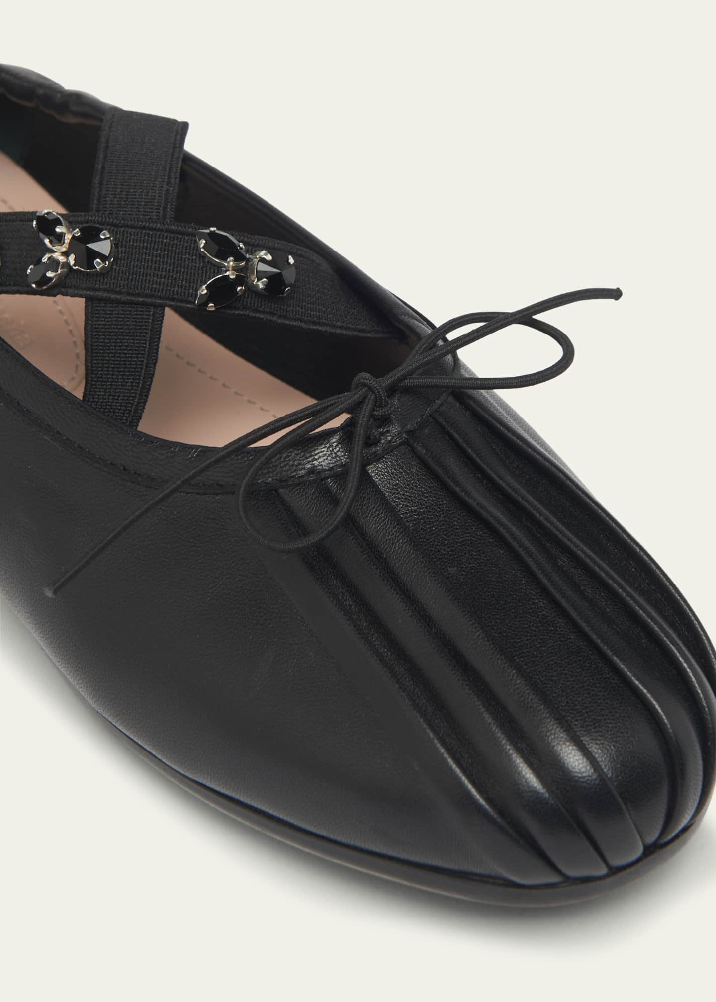 Simone Rocha Embellished Grip Ballerina Flats Image 5 of 6
