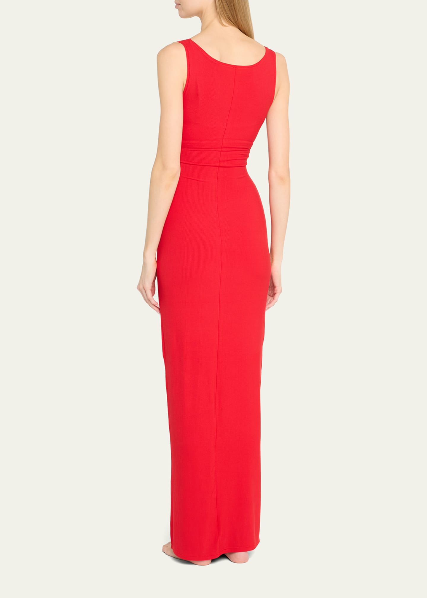 SKIMS Soft Lounge Lace-Trim Tank Dress Image 3 of 5