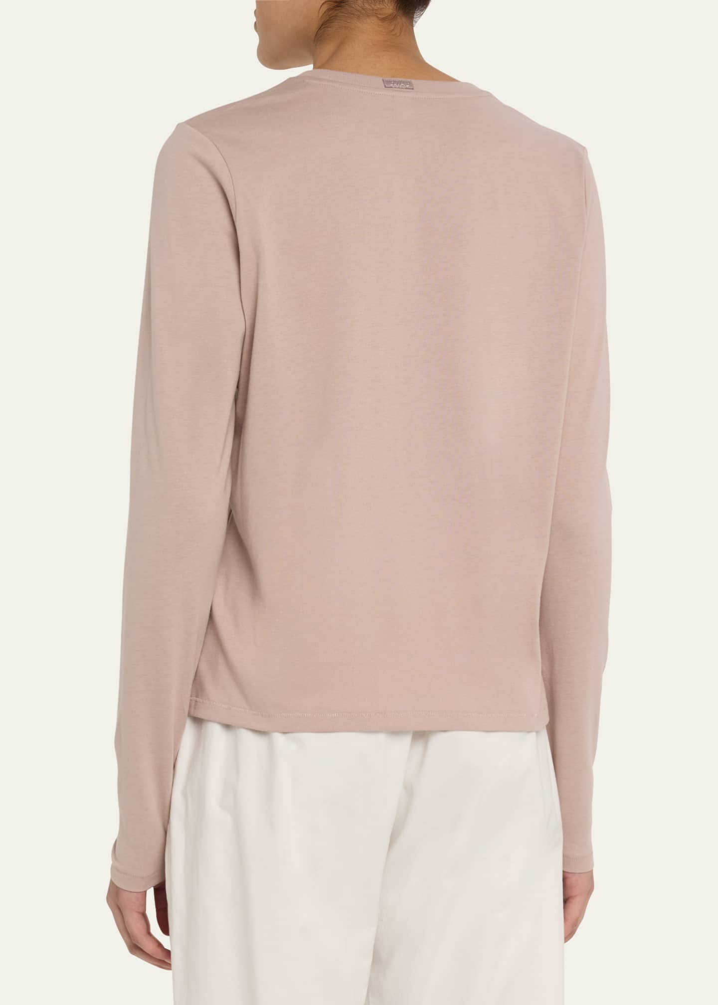 Relaxed Tees Long-Sleeve Crewneck T-Shirt