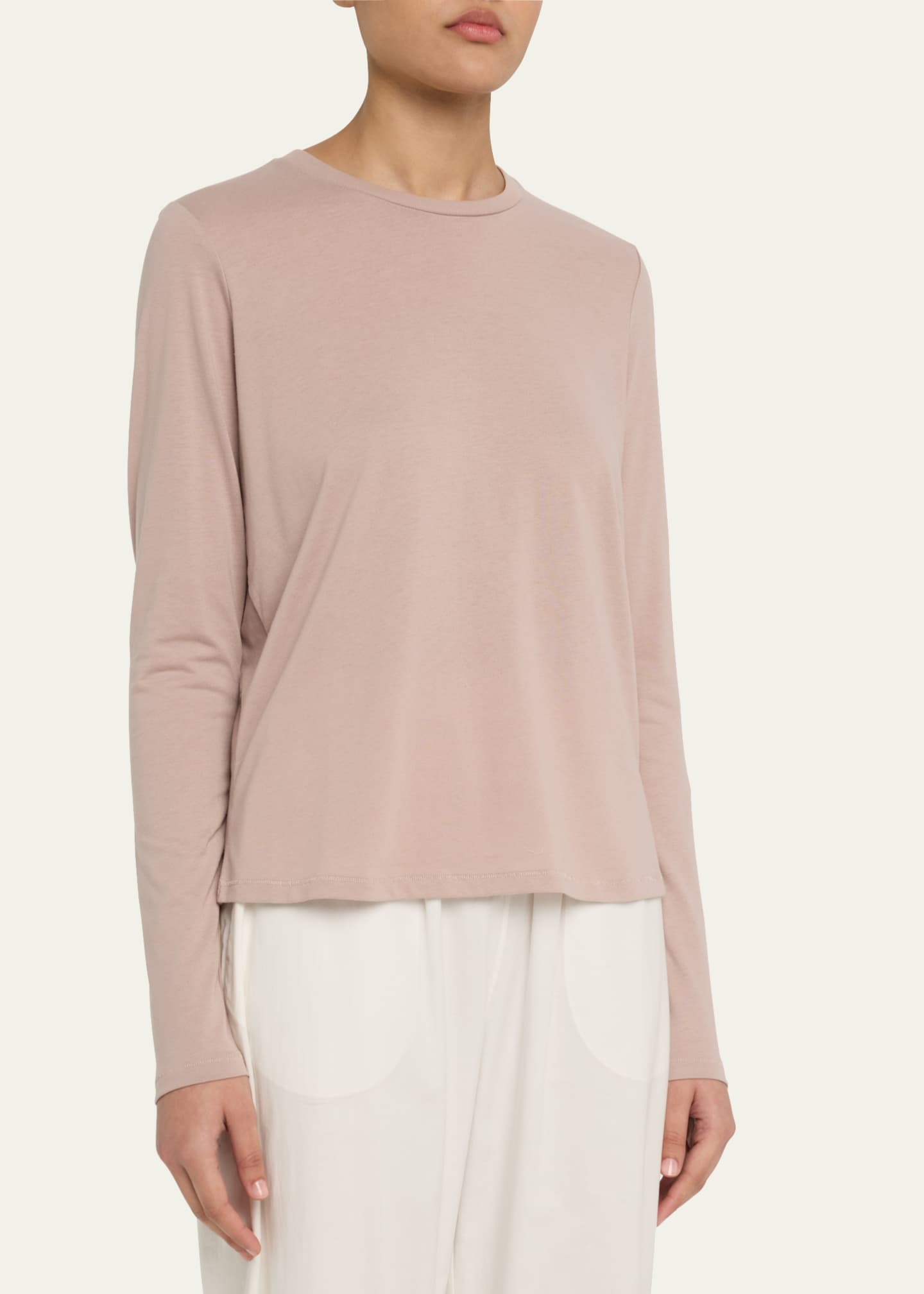 Relaxed Tees Long-Sleeve Crewneck T-Shirt