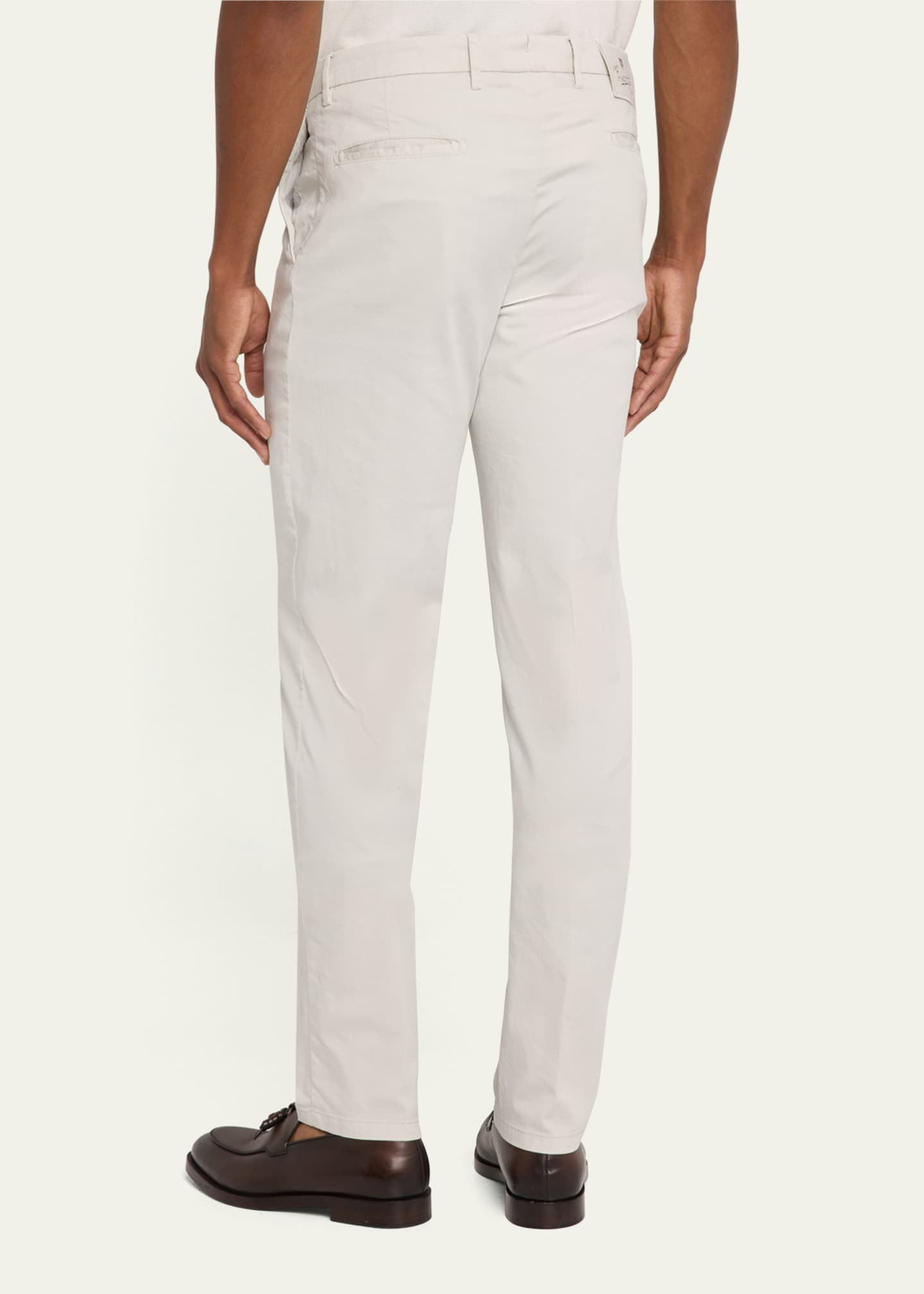 Marco Pescarolo Men's Satin Semi-Dress Pants Image 3 of 5