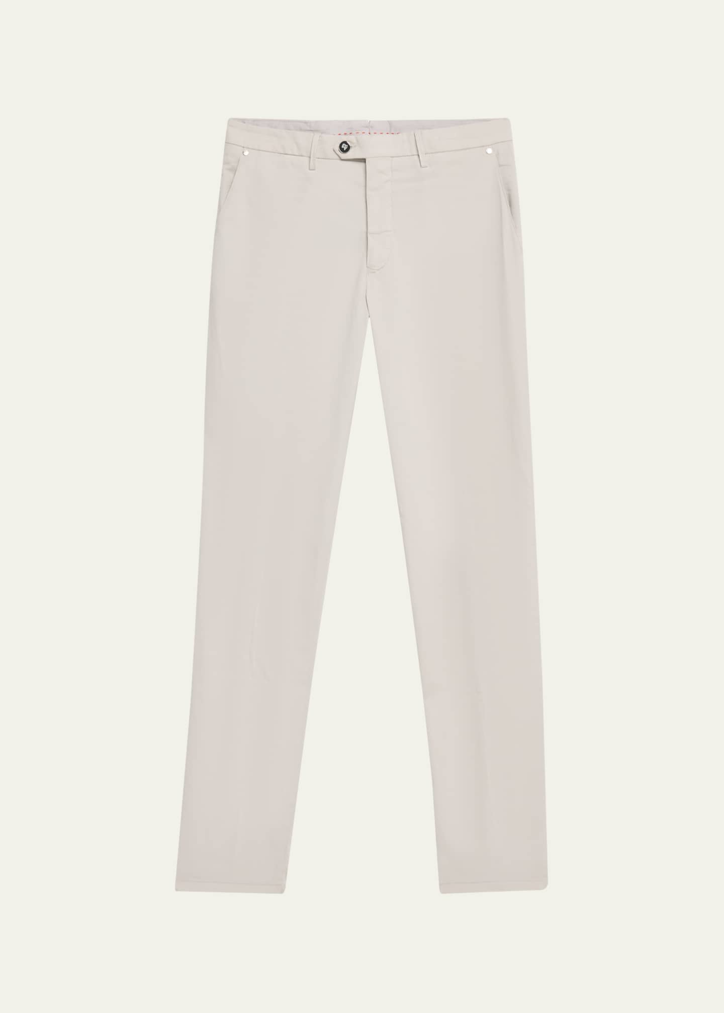 Marco Pescarolo Men's Satin Semi-Dress Pants Image 1 of 5