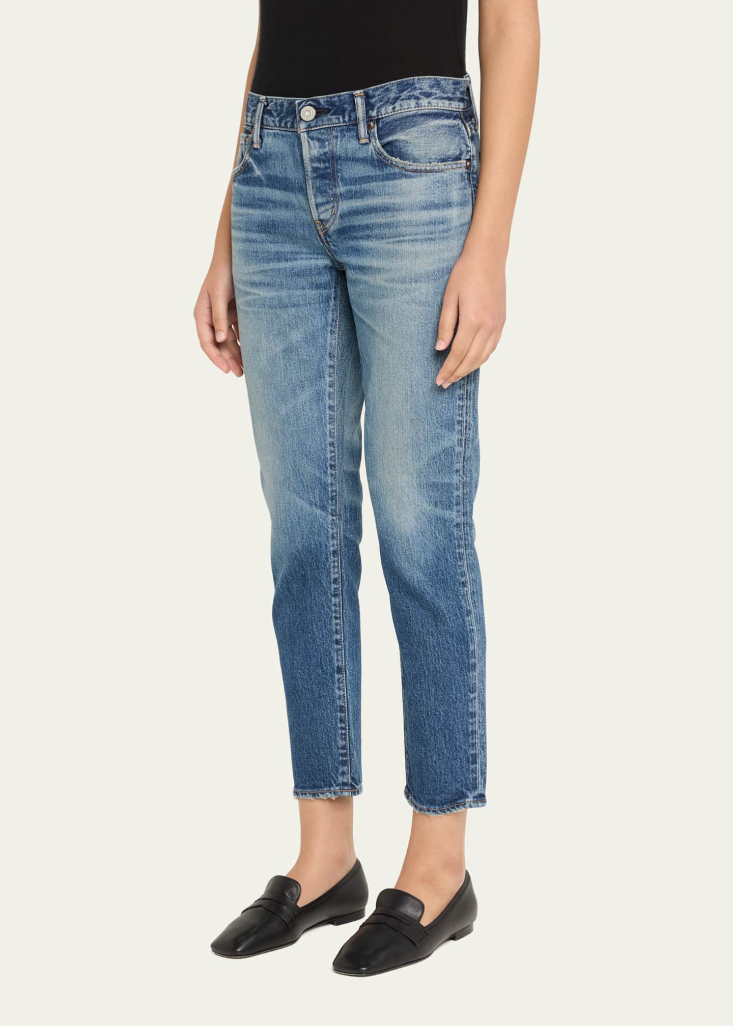 MOUSSY VINTAGE Sycamore Tapered Crop Jeans Image 4 of 5