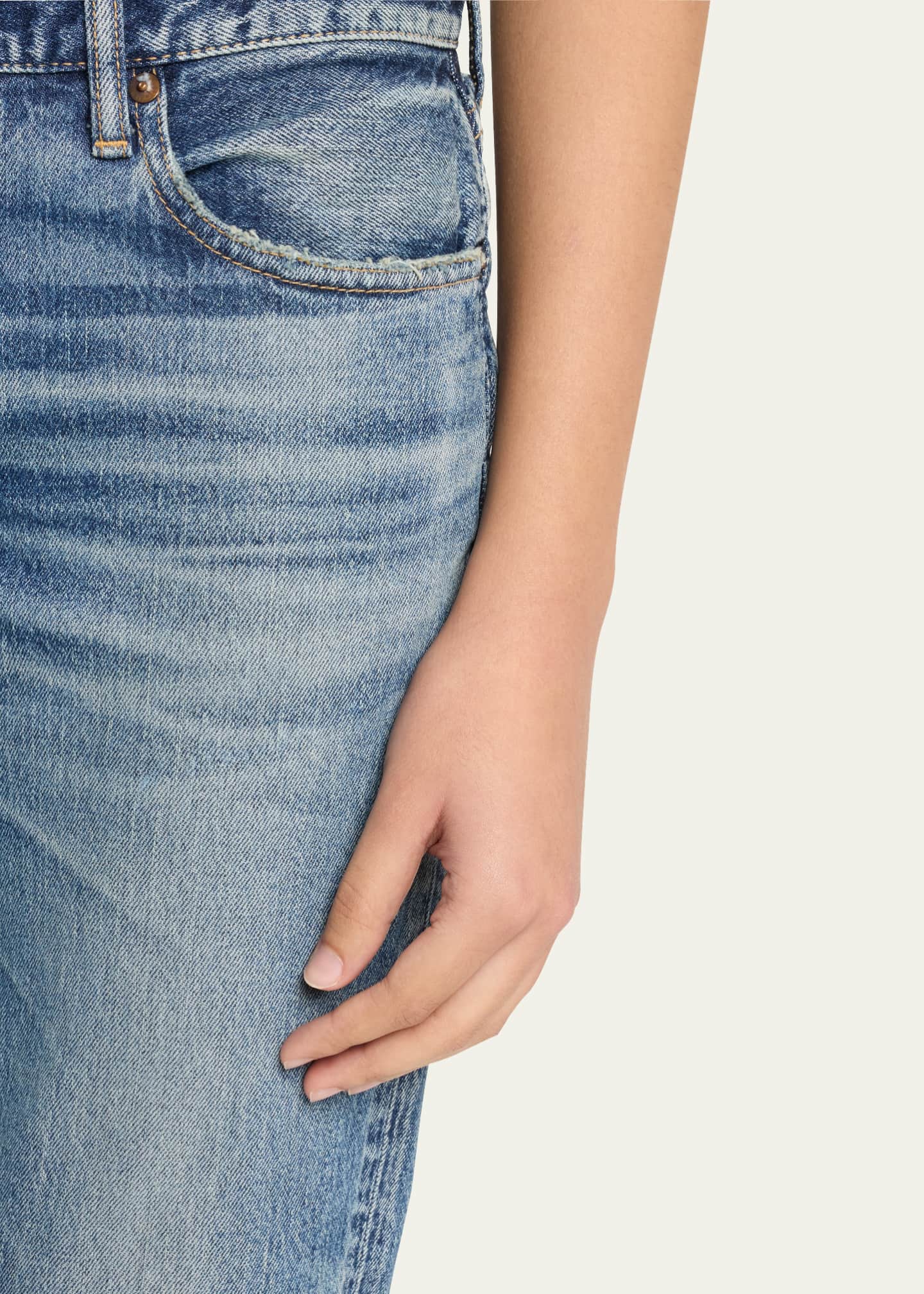 MOUSSY VINTAGE Sycamore Tapered Crop Jeans Image 5 of 5