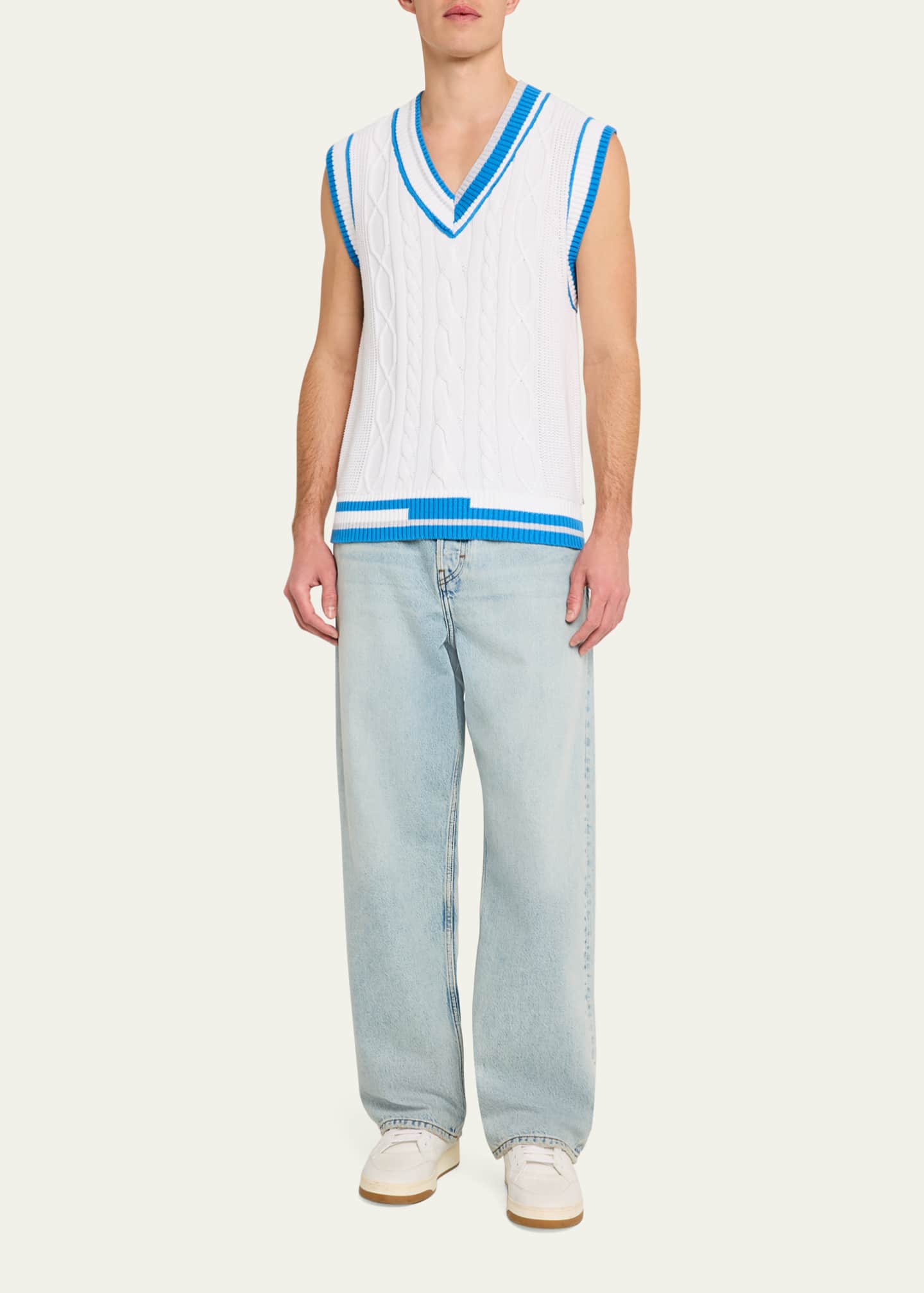 FRAME Men's Baggy Rigid Denim Jeans Image 2 of 5