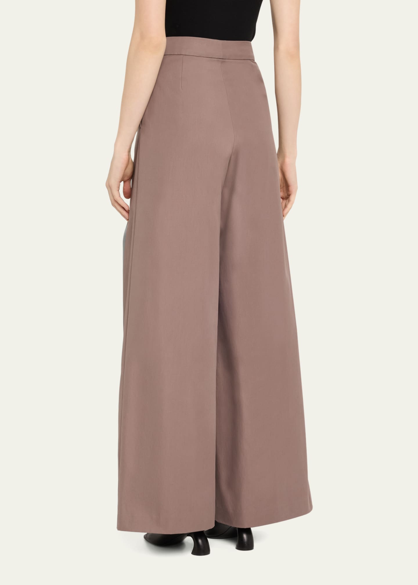 Dries Van Noten Pamplona Pleated Wide-Leg Pants Image 3 of 5