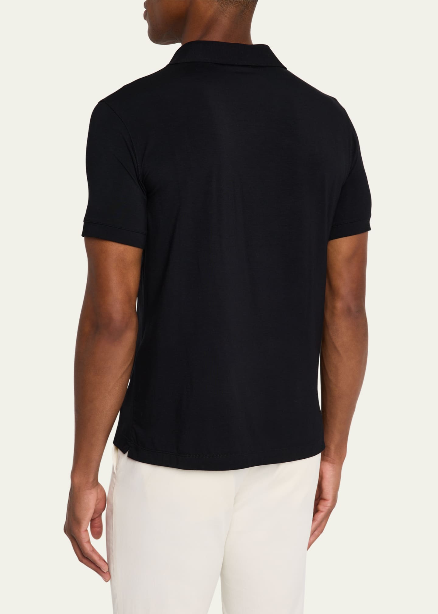 Giorgio Armani Men's Jersey Polo Shirt Image 3 of 5