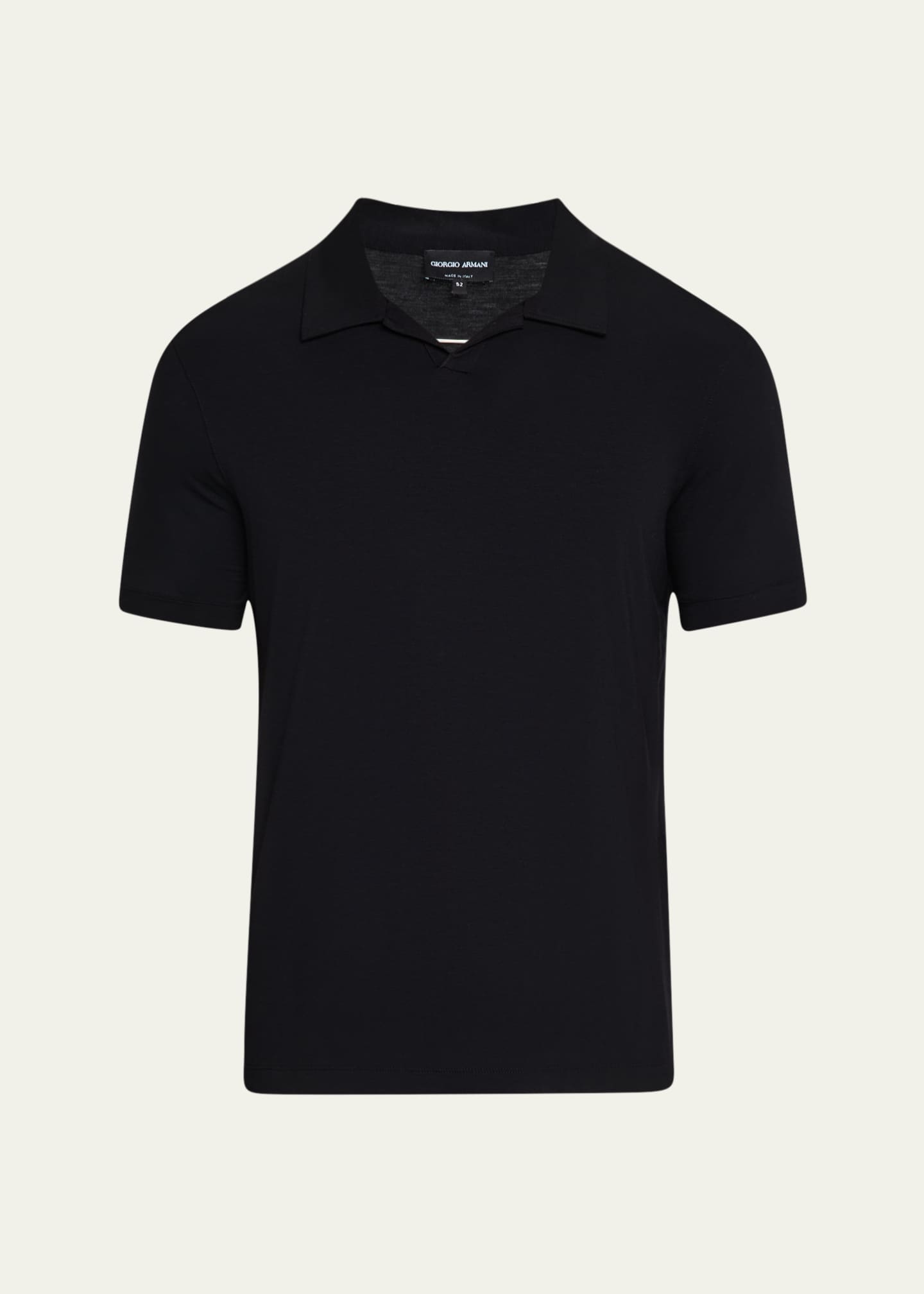 Giorgio Armani Men's Jersey Polo Shirt Image 1 of 5