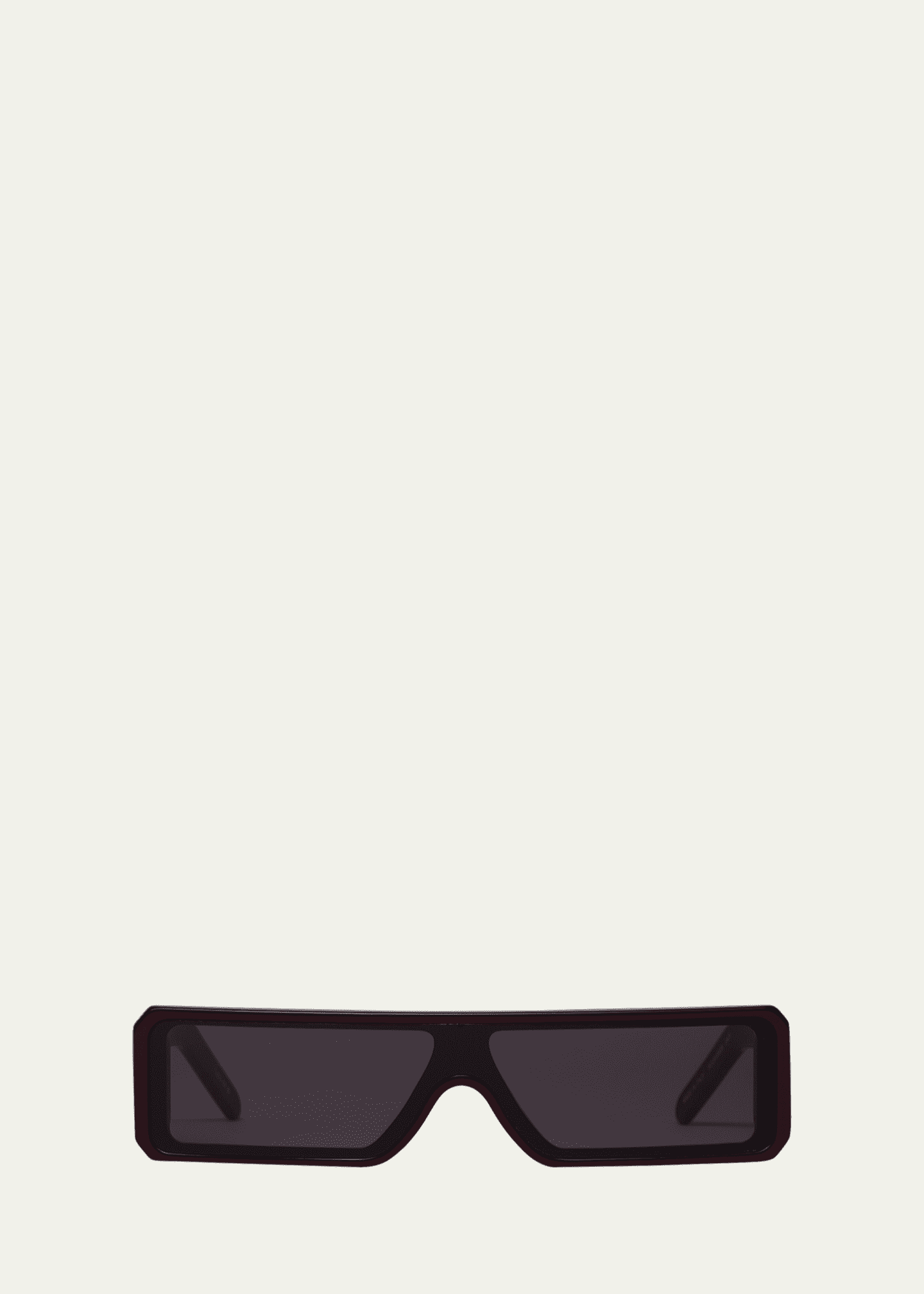 Rick Owens Men's Gethshades Rectangle Sunglasses Image 1 of 2