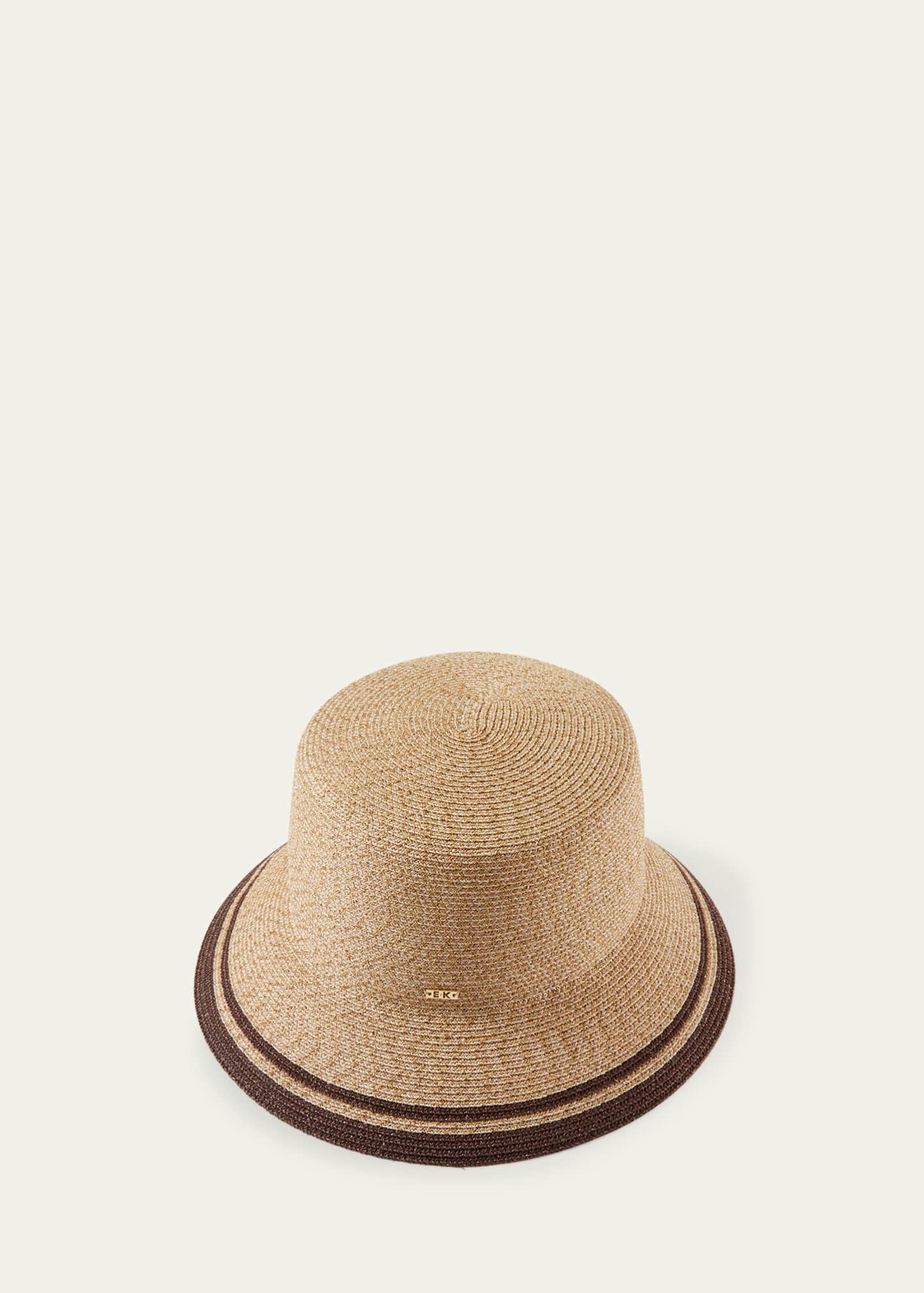 Eugenia Kim Jonah Striped-Trim Bucket Hat Image 2 of 2