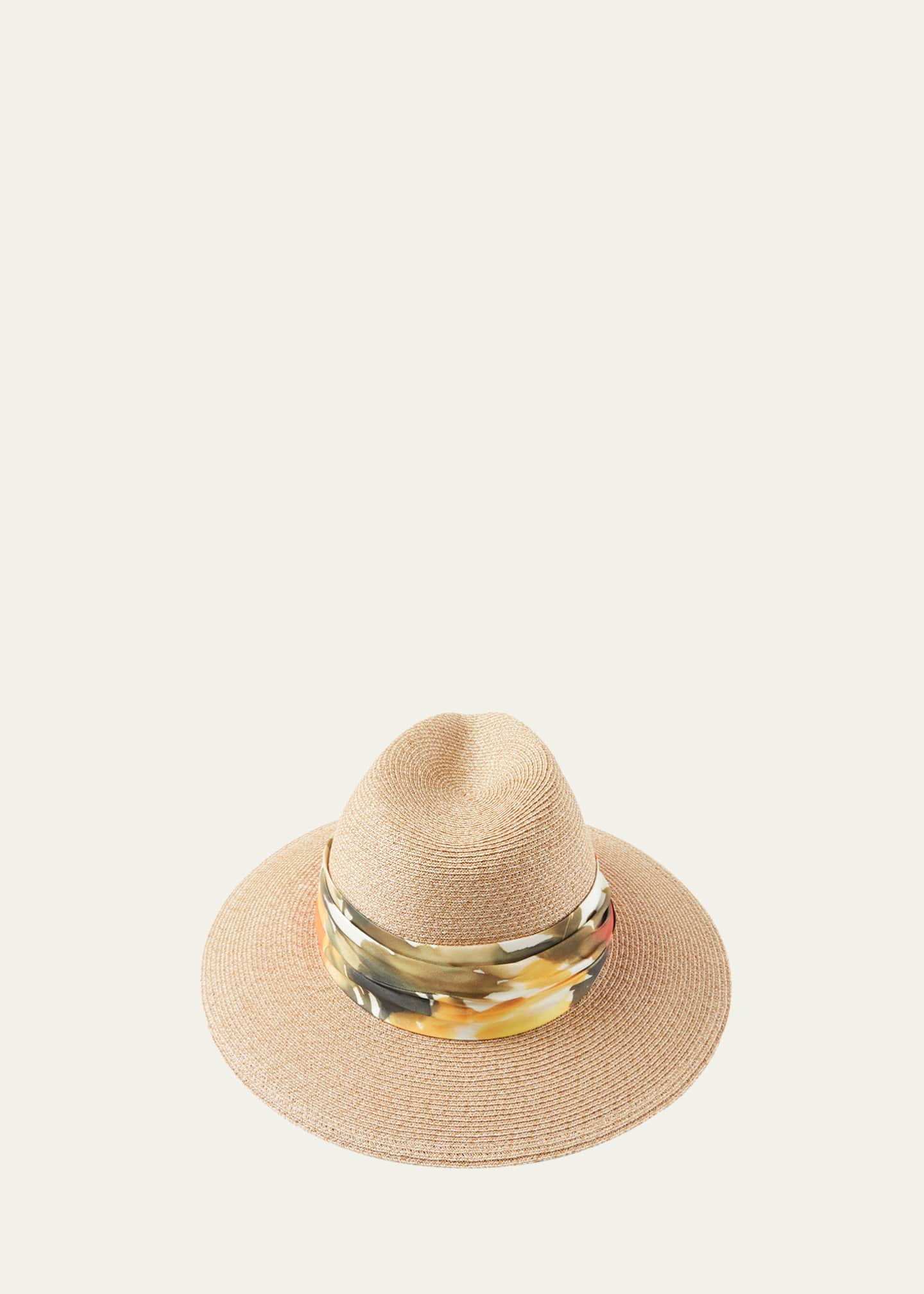 Eugenia Kim Courtney Woven Paper Fedora Image 1 of 3