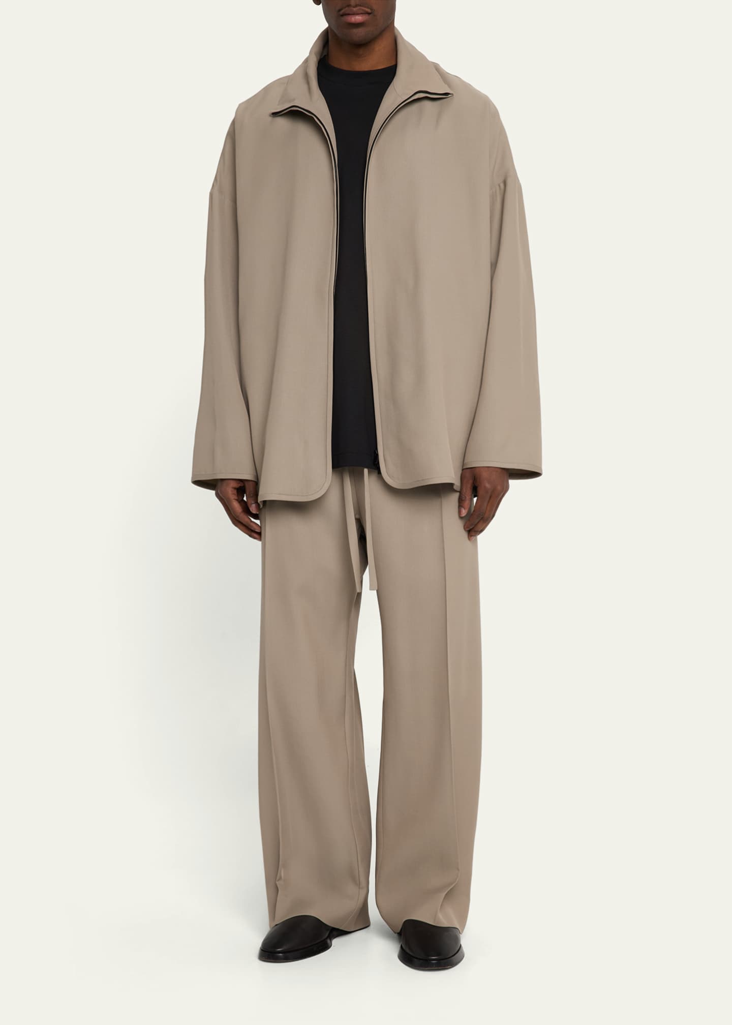 Fear of God Men's Drawstring Wide-Leg Pants Image 2 of 5