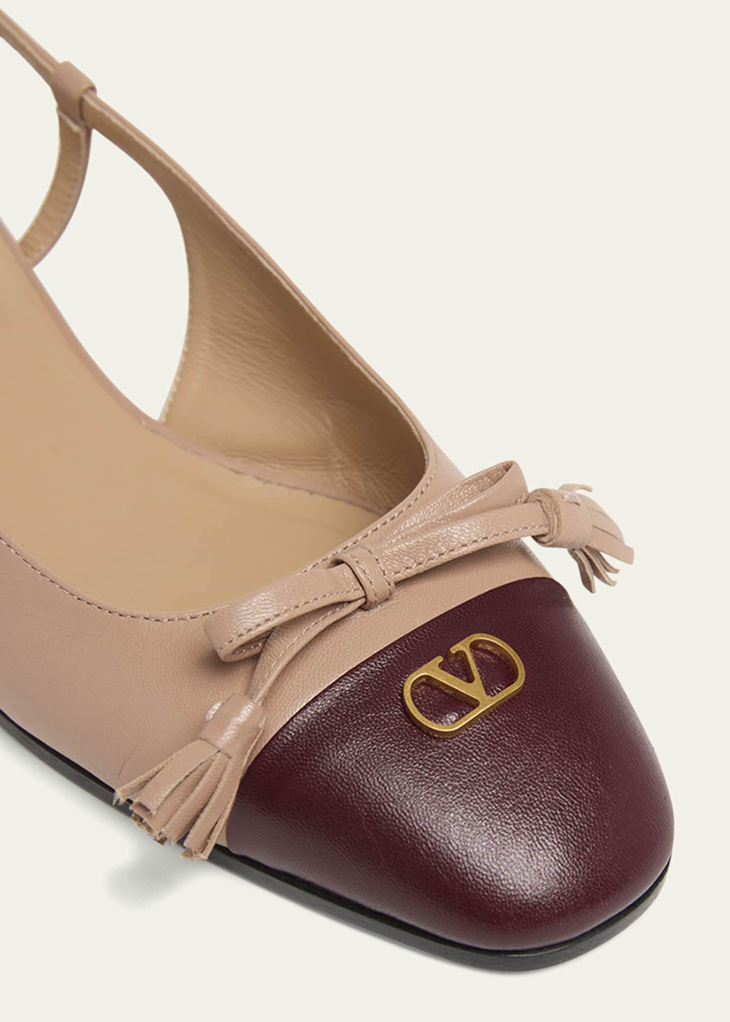 Valentino Garavani Slingback Ballerina Pumps Image 5 of 6