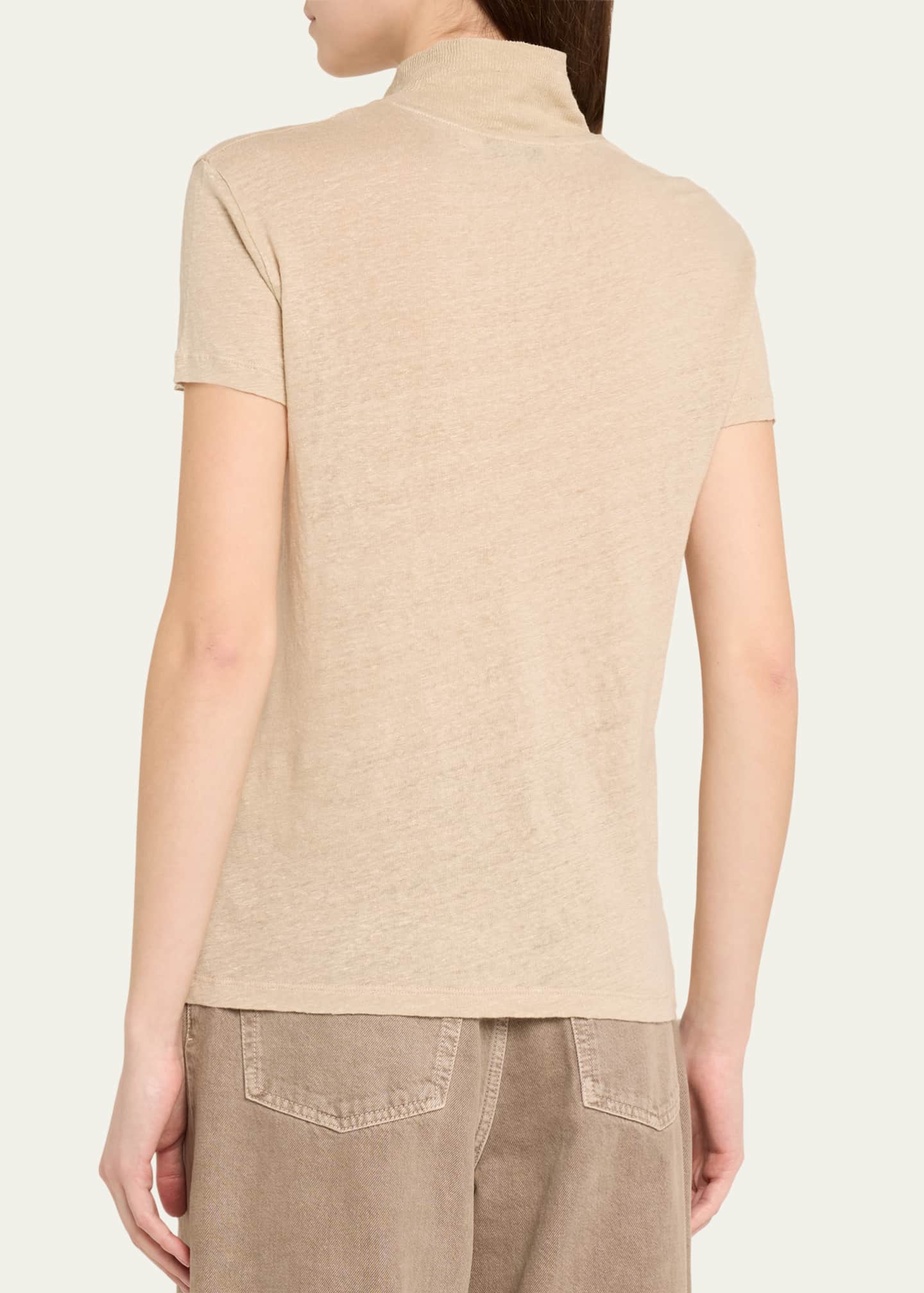 Iro Wake Mock-Neck Top Image 3 of 5
