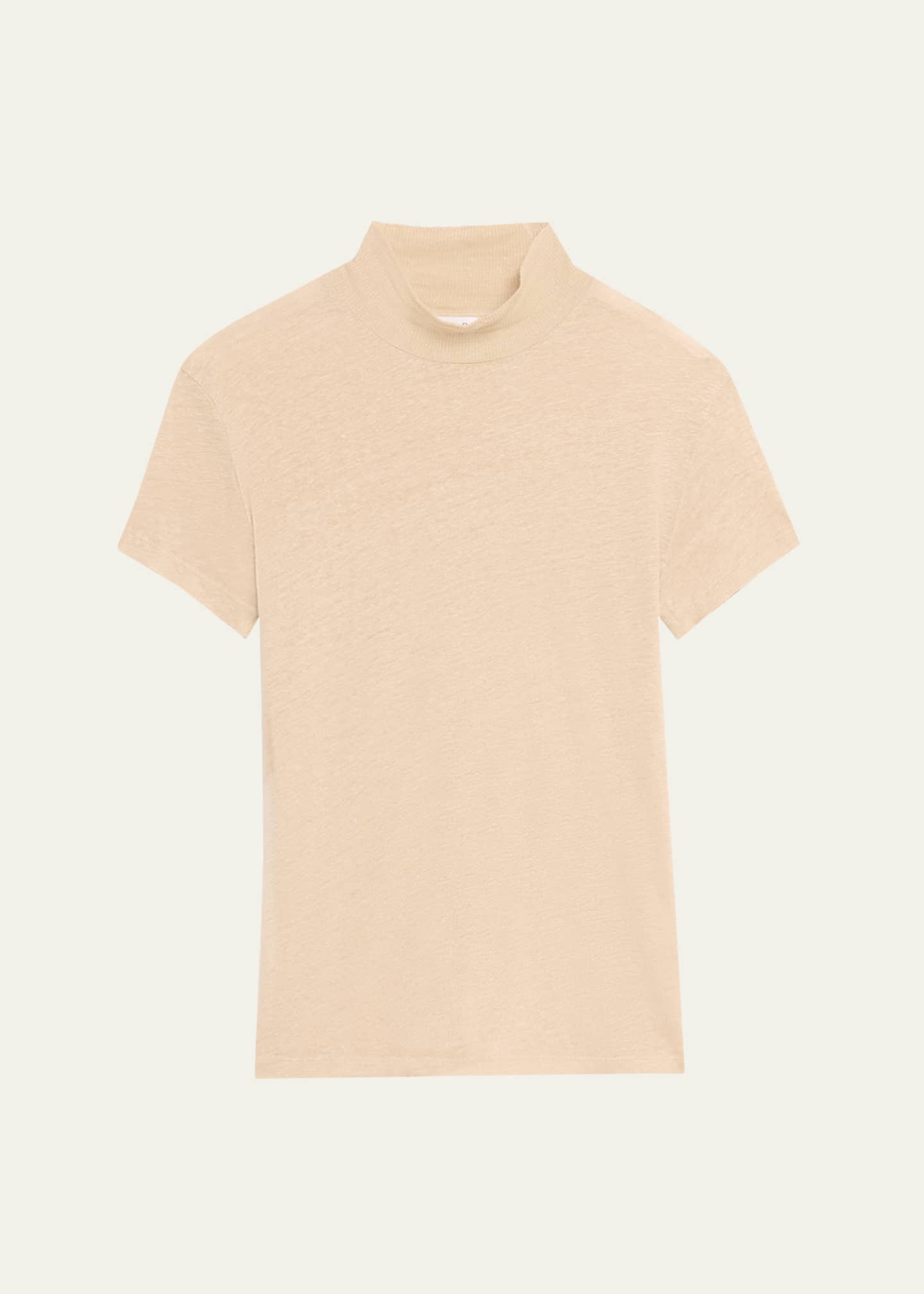 Iro Wake Mock-Neck Top Image 1 of 5