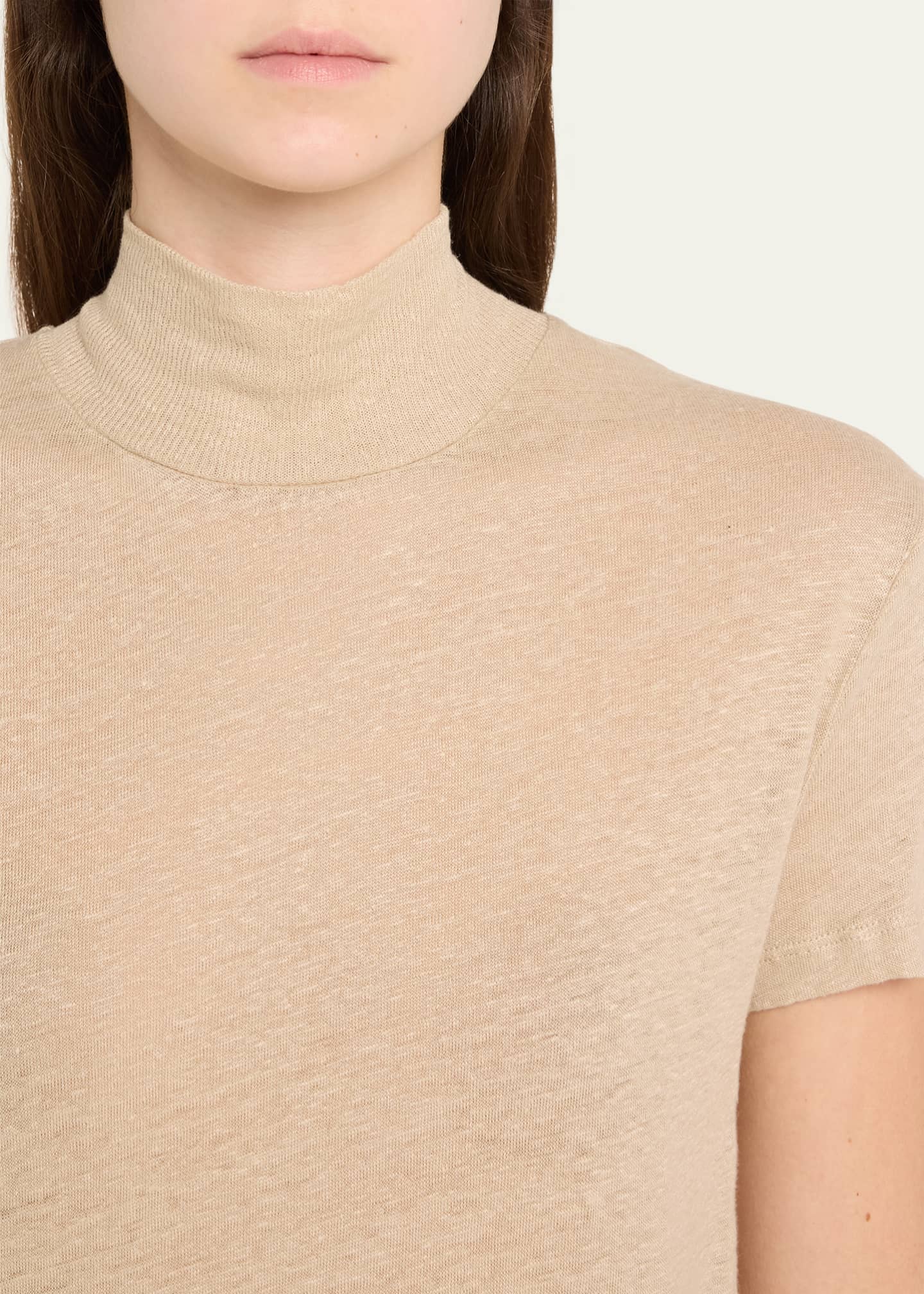Iro Wake Mock-Neck Top Image 5 of 5