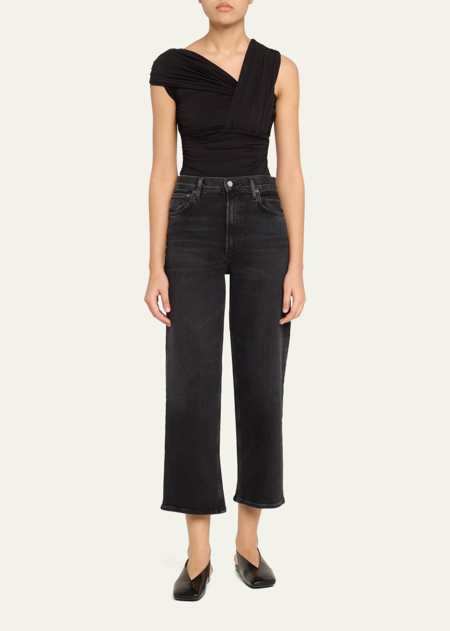 AGOLDE Ren Wide-Leg Jeans Image 2 of 5