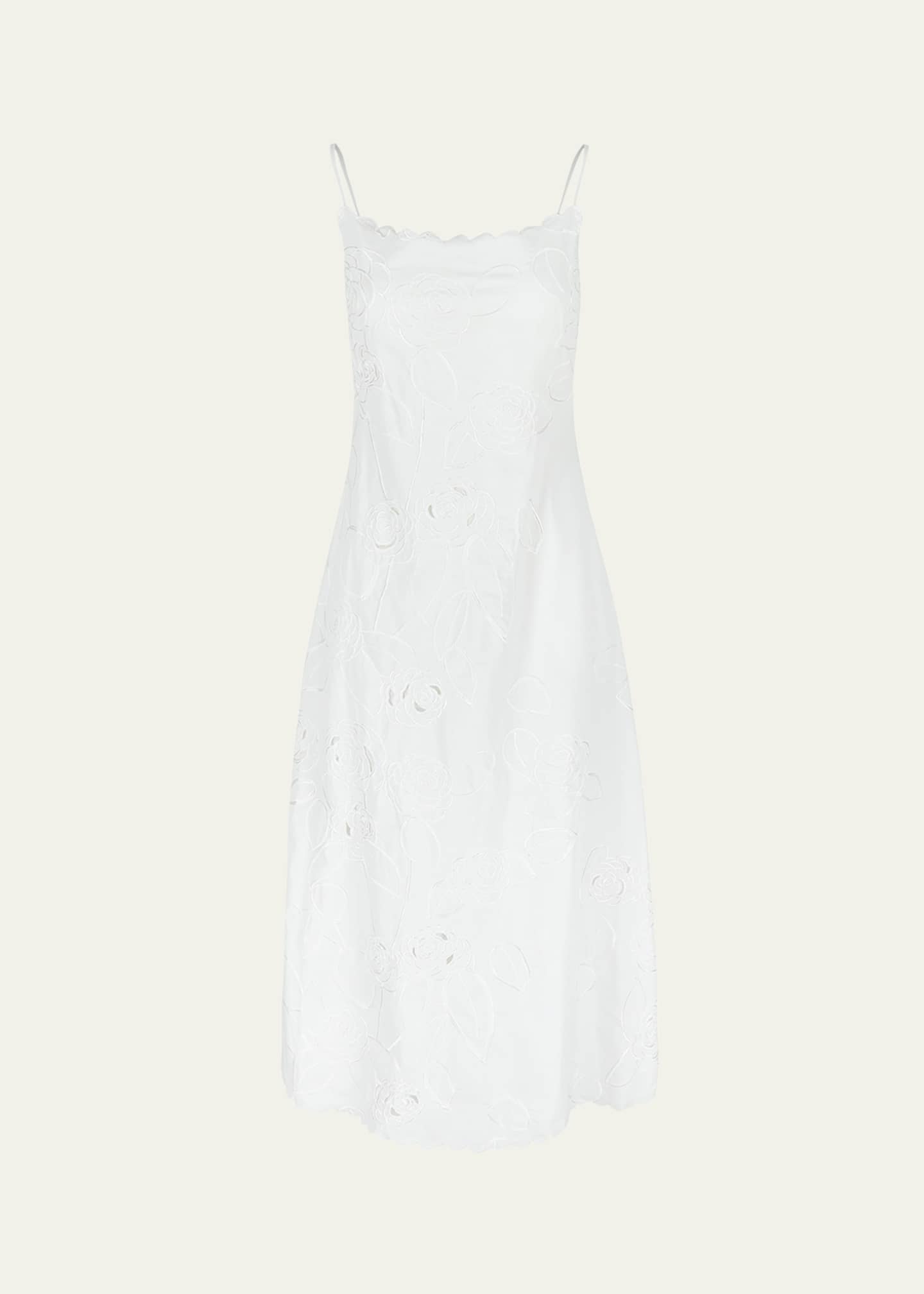 BERNADETTE Scallop Broderie Anglaise Dress