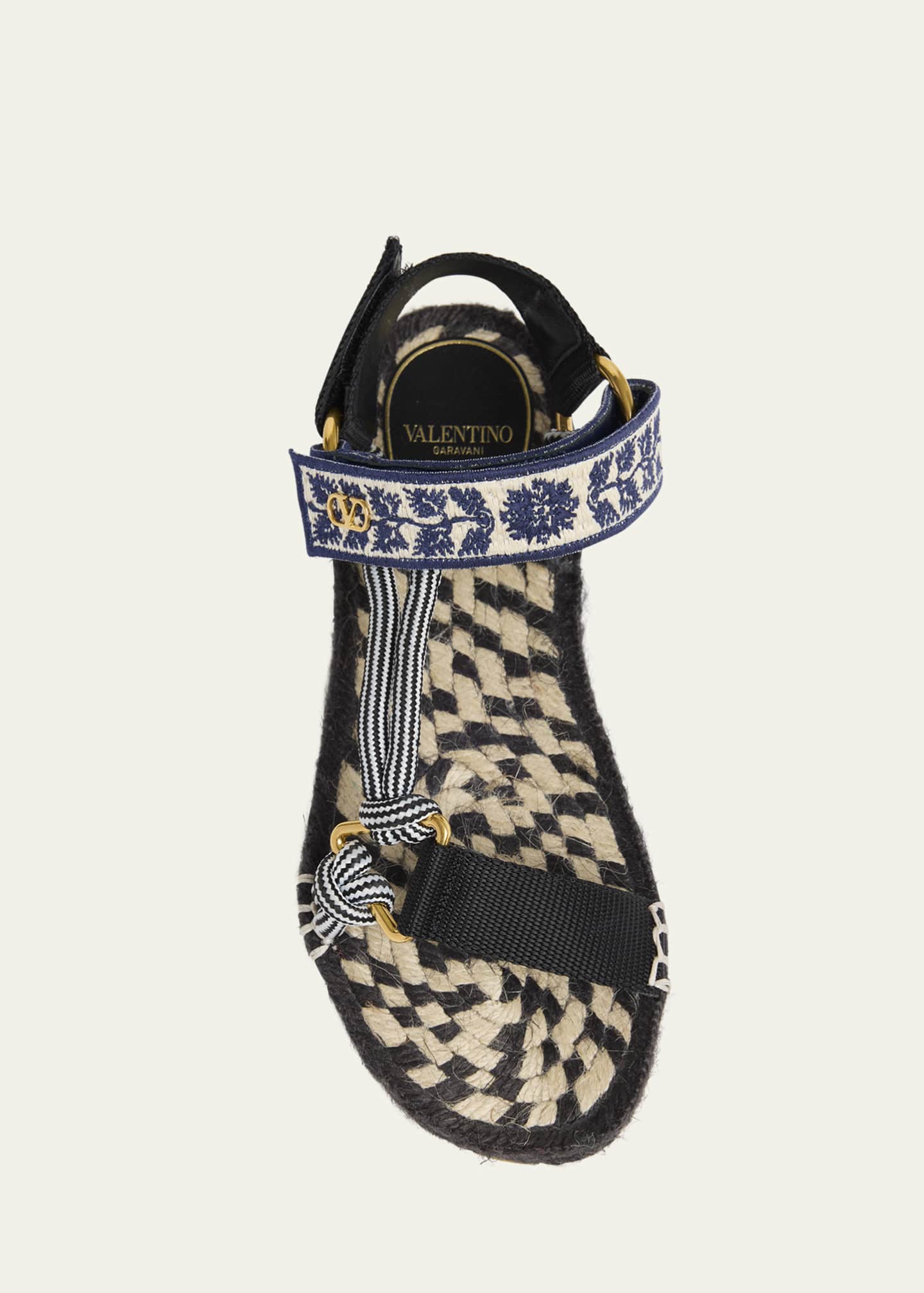 Valentino Garavani Lake Powell Sporty Espadrille Sandals Image 4 of 4