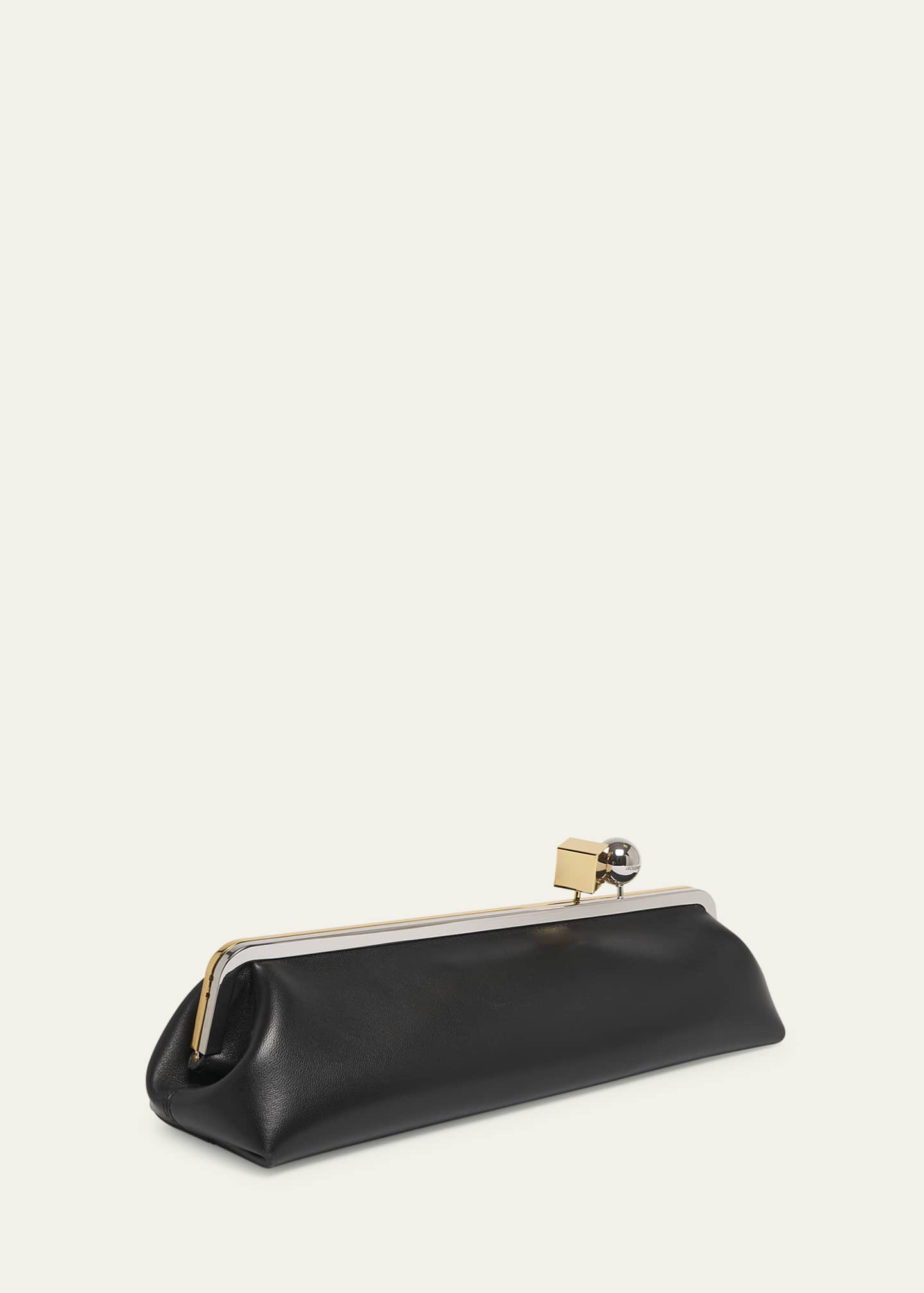 Jacquemus La Pochette Salon Leather Shoulder Bag Image 3 of 6