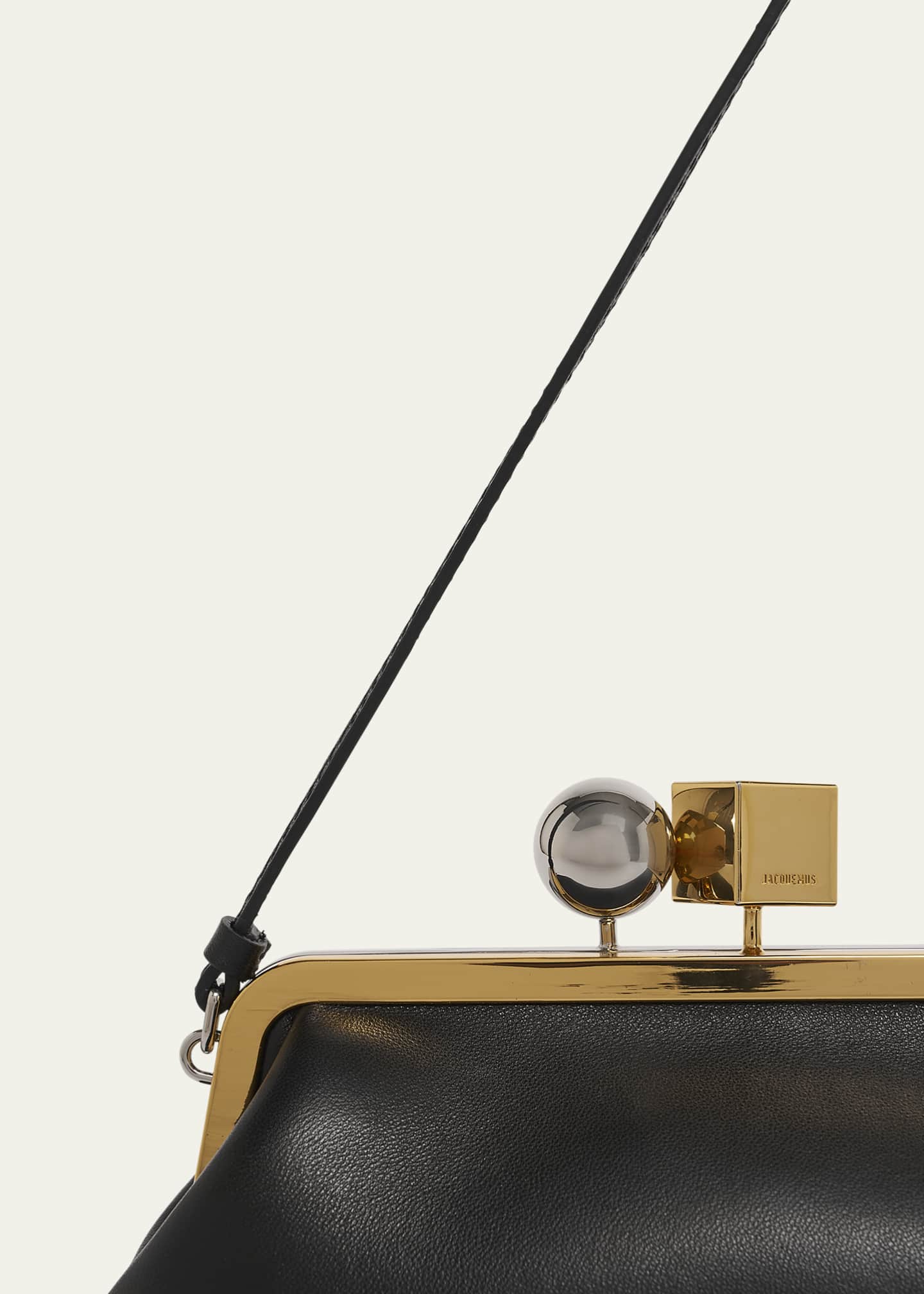 Jacquemus La Pochette Salon Leather Shoulder Bag Image 6 of 6