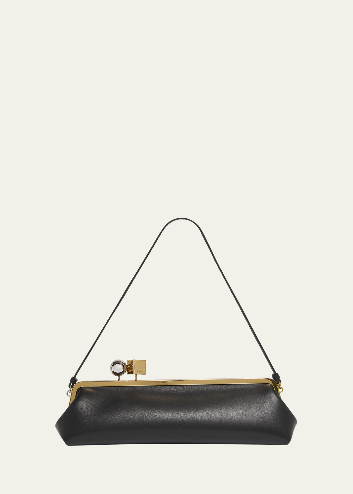 Jacquemus La Pochette Salon Leather Shoulder Bag Image 1 of 6