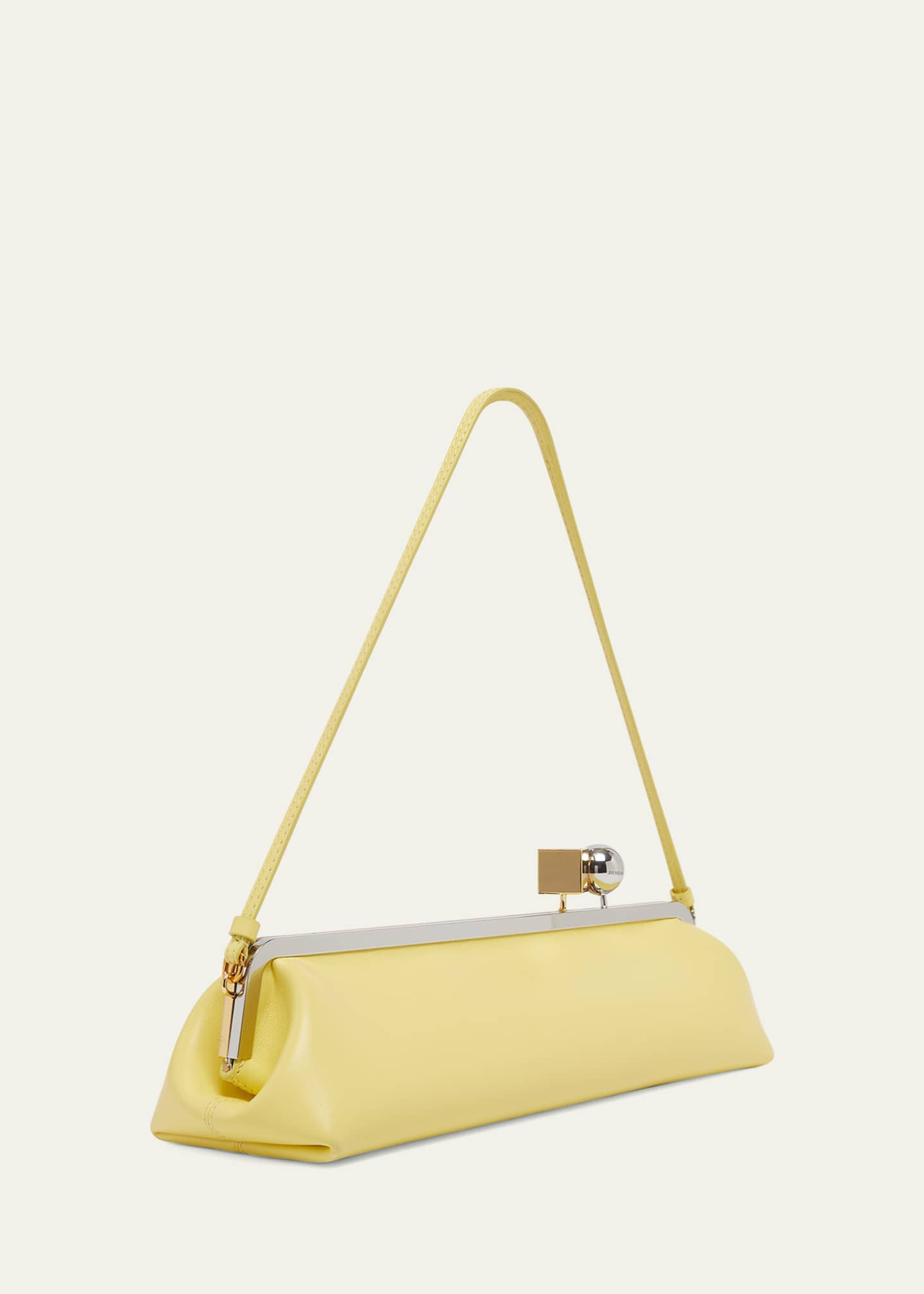 Jacquemus La Pochette Salon Leather Shoulder Bag Image 3 of 6
