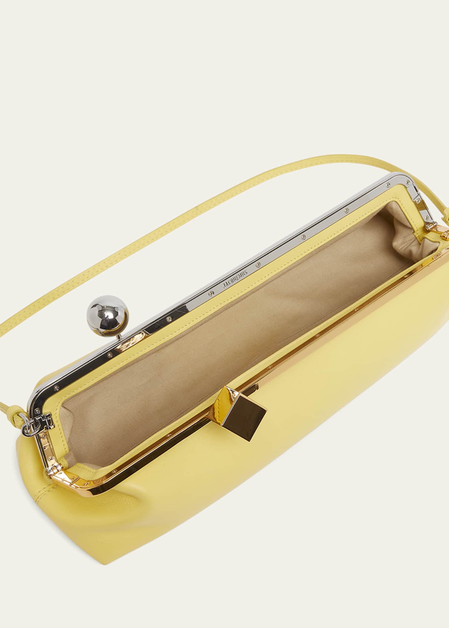 Jacquemus La Pochette Salon Leather Shoulder Bag Image 4 of 6
