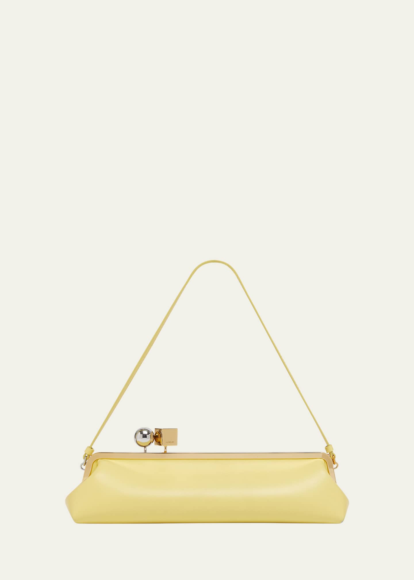 Jacquemus La Pochette Salon Leather Shoulder Bag Image 1 of 6